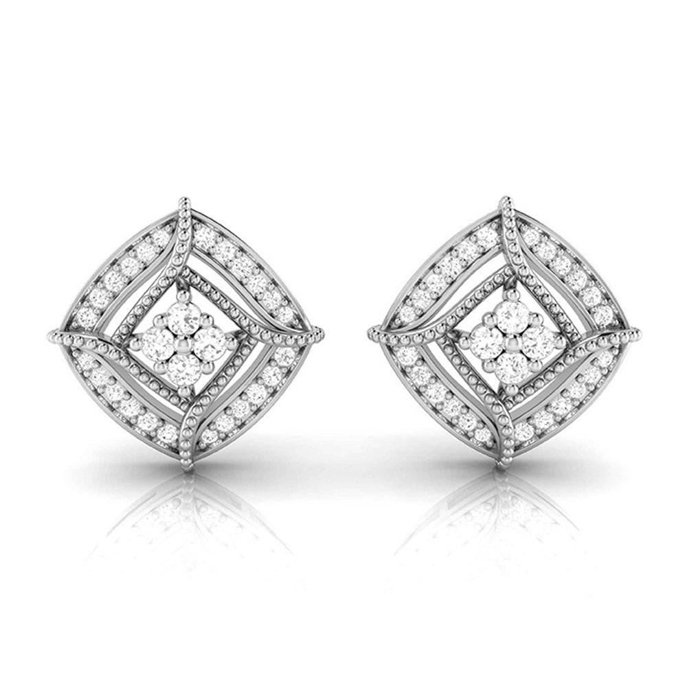 Small earrings design Dere Lab Grown Diamond Earrings Fiona Diamonds