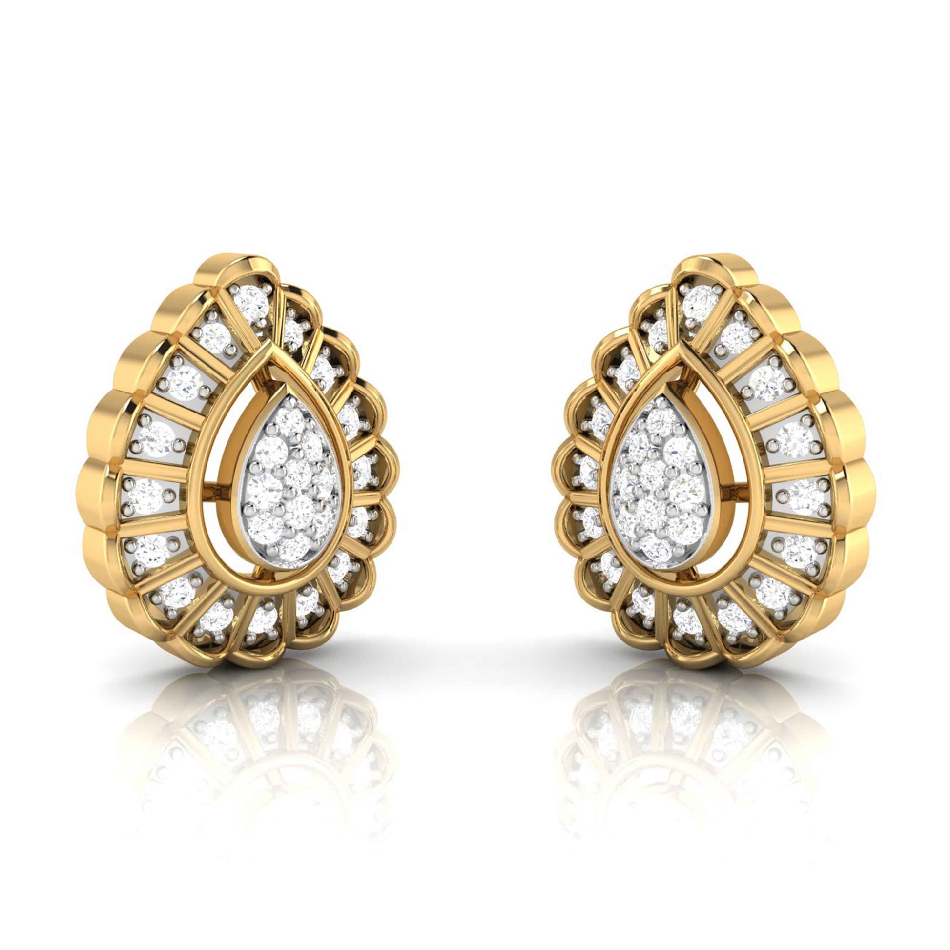 Designer earrings collection Look Lab Grown Diamond Earrings Fiona Diamonds