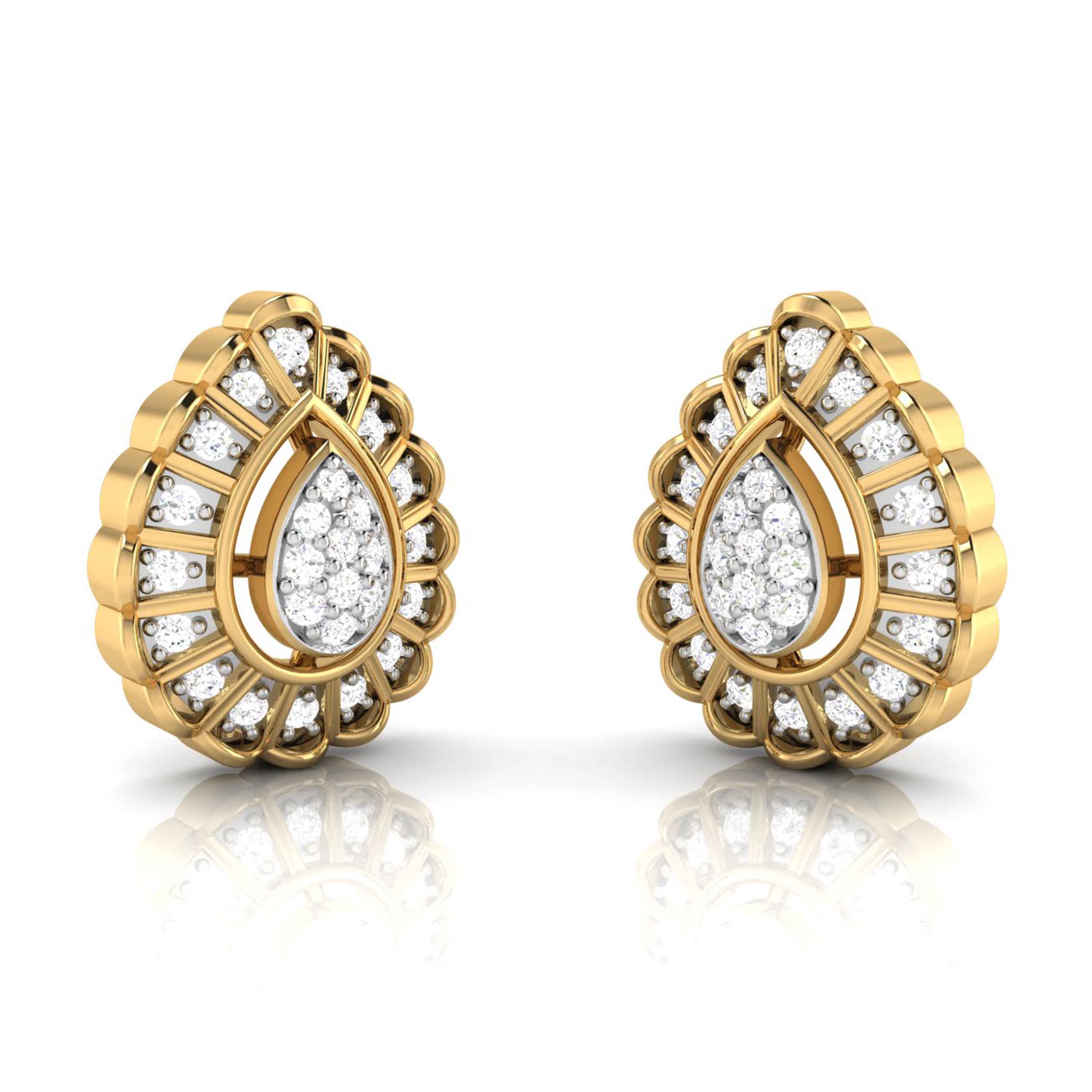 Designer earrings collection Look Lab Grown Diamond Earrings Fiona Diamonds