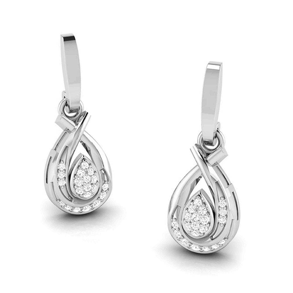 Latest earrings design Webber Lab Grown Diamond Earrings Fiona Diamonds