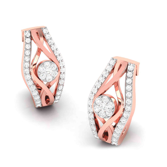 Load image into Gallery viewer, Latest earrings design Exotic Lab Grown Diamond Earrings Fiona Diamonds
