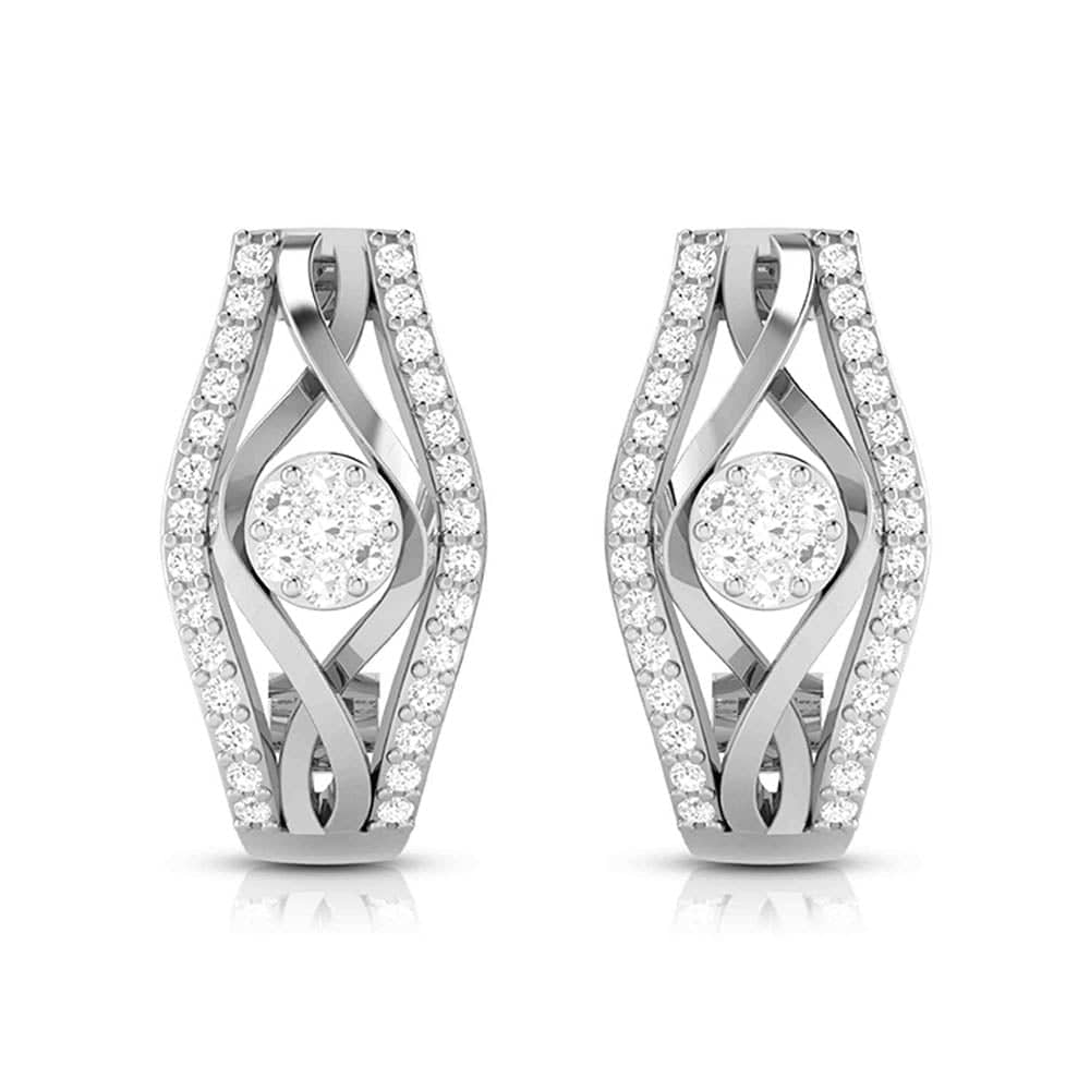 Latest earrings design Exotic Lab Grown Diamond Earrings Fiona Diamonds
