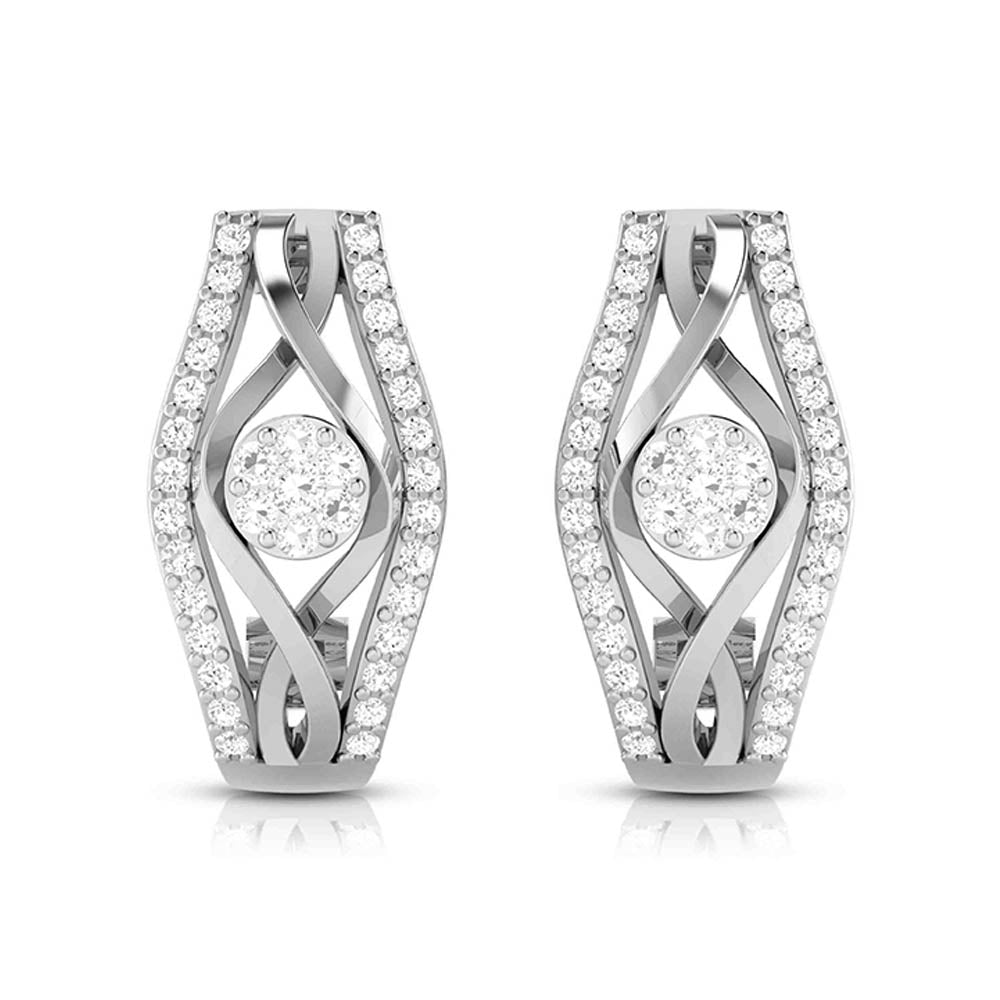 Load image into Gallery viewer, Latest earrings design Exotic Lab Grown Diamond Earrings Fiona Diamonds
