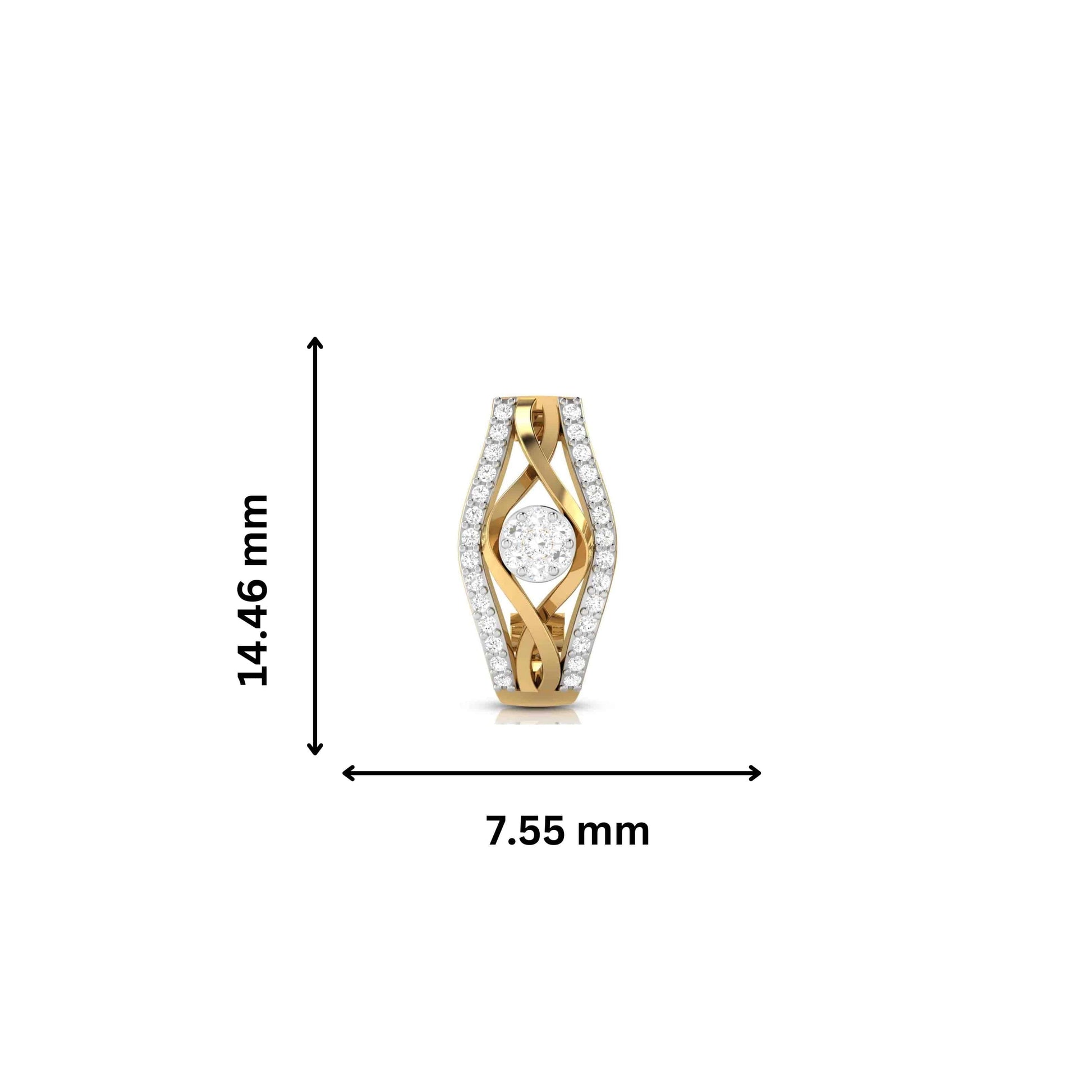 Latest earrings design Exotic Lab Grown Diamond Earrings Fiona Diamonds