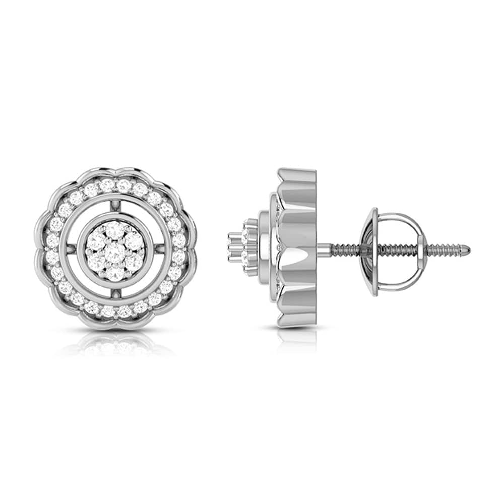 Small earrings design Obree Lab Grown Diamond Earrings Fiona Diamonds