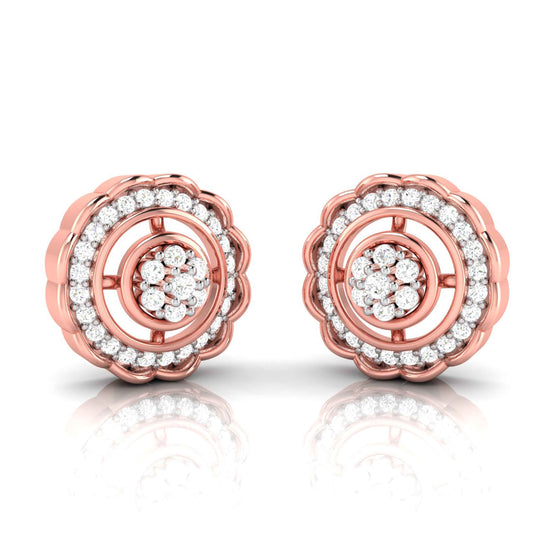 Load image into Gallery viewer, Small earrings design Obree Lab Grown Diamond Earrings Fiona Diamonds
