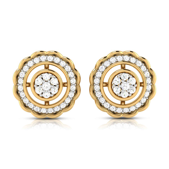 Load image into Gallery viewer, Small earrings design Obree Lab Grown Diamond Earrings Fiona Diamonds
