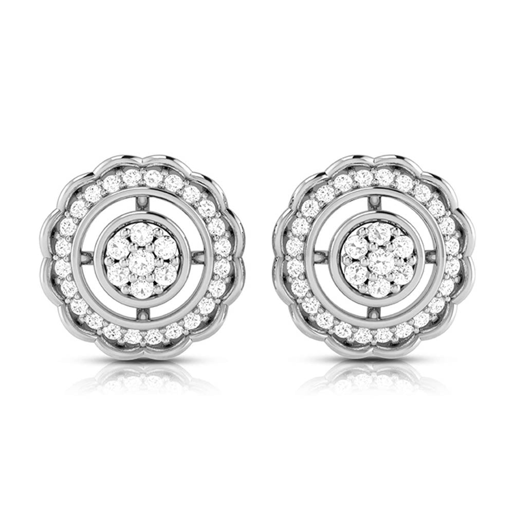 Small earrings design Obree Lab Grown Diamond Earrings Fiona Diamonds
