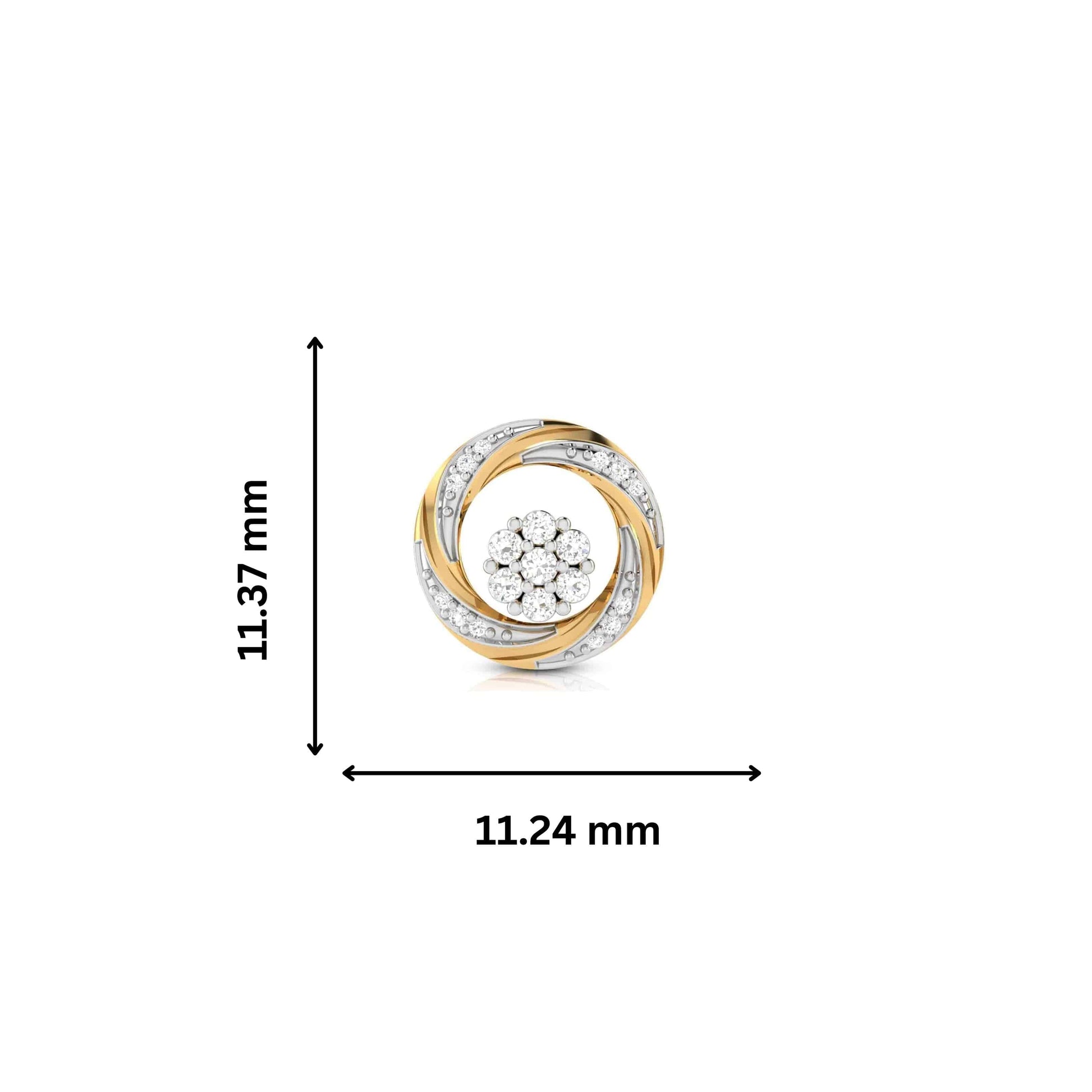 Fancy earrings design Preston Lab Grown Diamond Earrings Fiona Diamonds