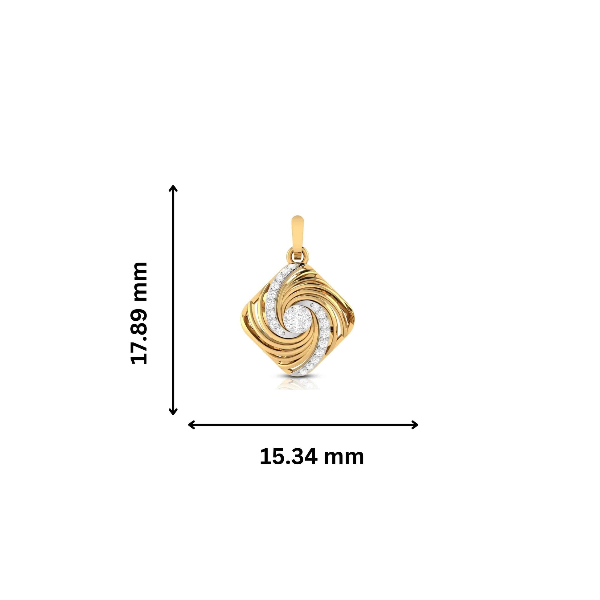 Latest earrings design Bronze Lab Grown Diamond  Earrings Fiona Diamonds