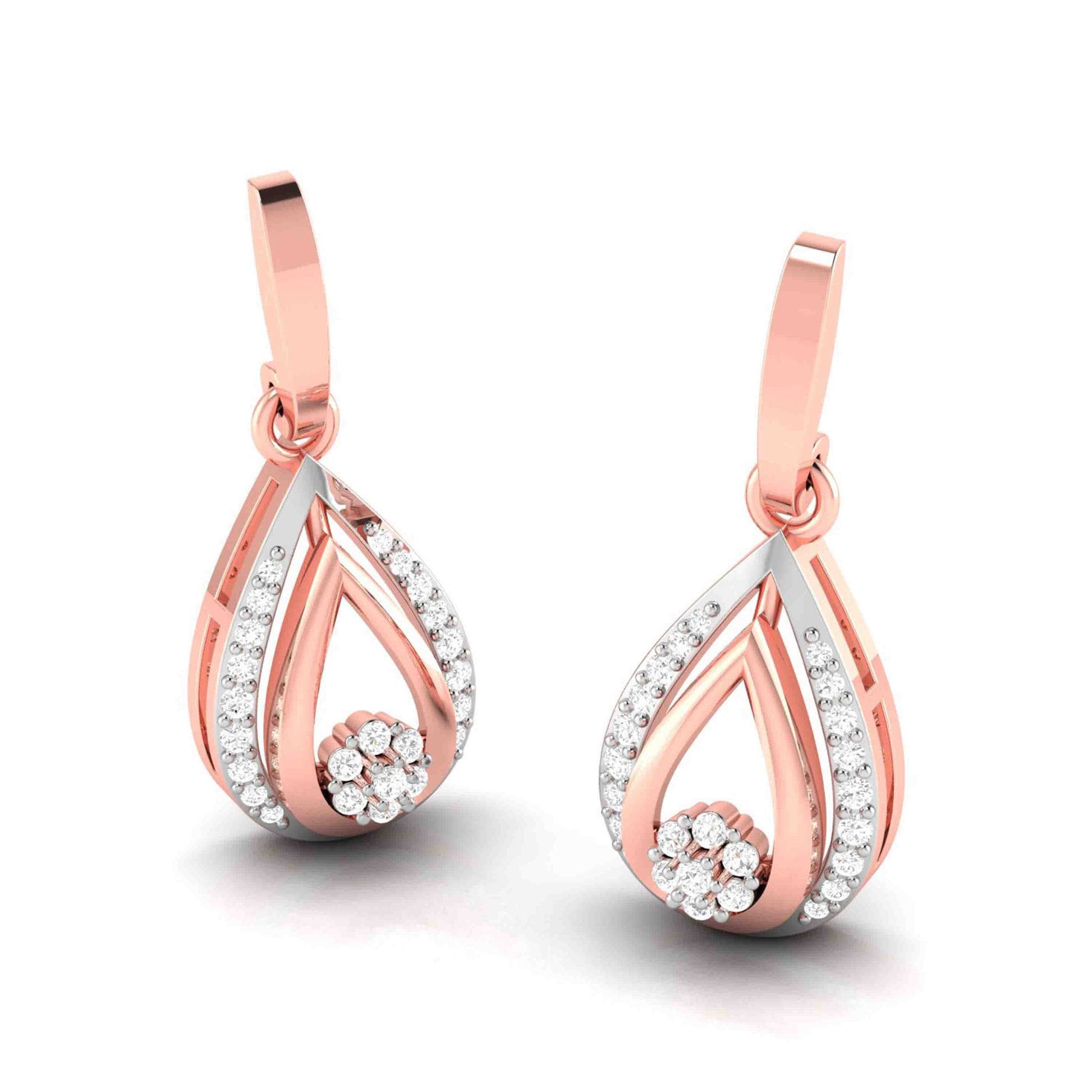 Designer earrings collection Appealing Lab Grown Diamond Earrings Fiona Diamonds