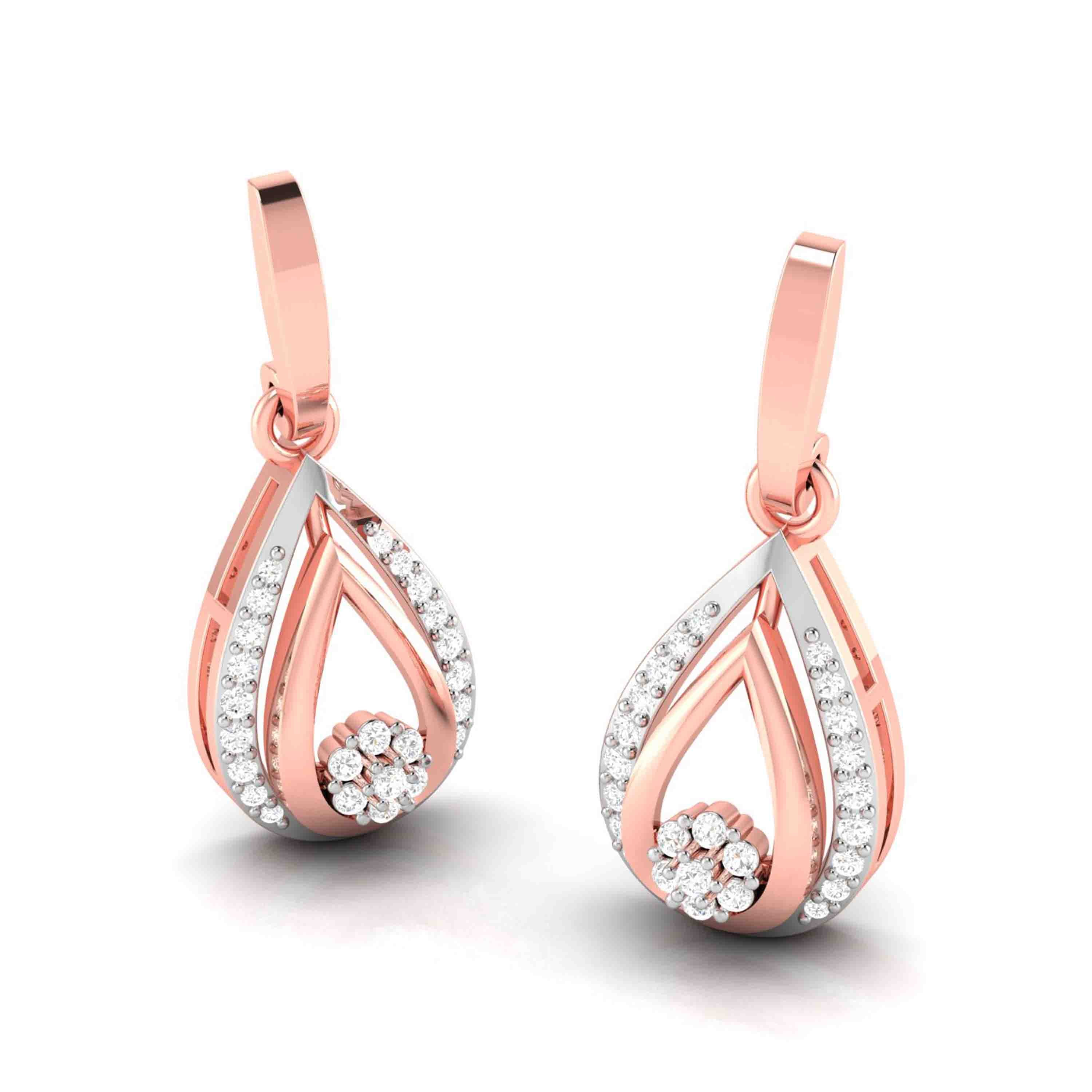 Designer earrings collection Appealing Lab Grown Diamond Earrings Fiona Diamonds