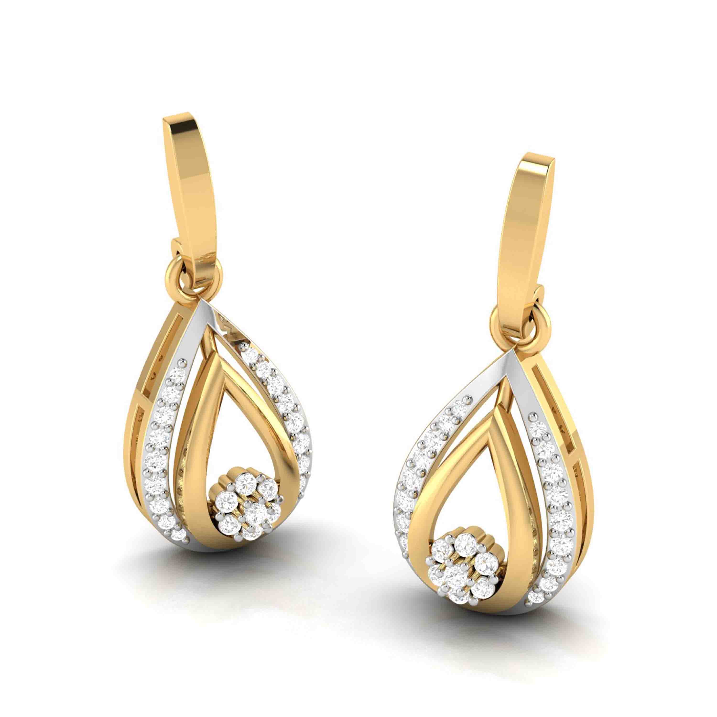Designer earrings collection Appealing Lab Grown Diamond Earrings Fiona Diamonds