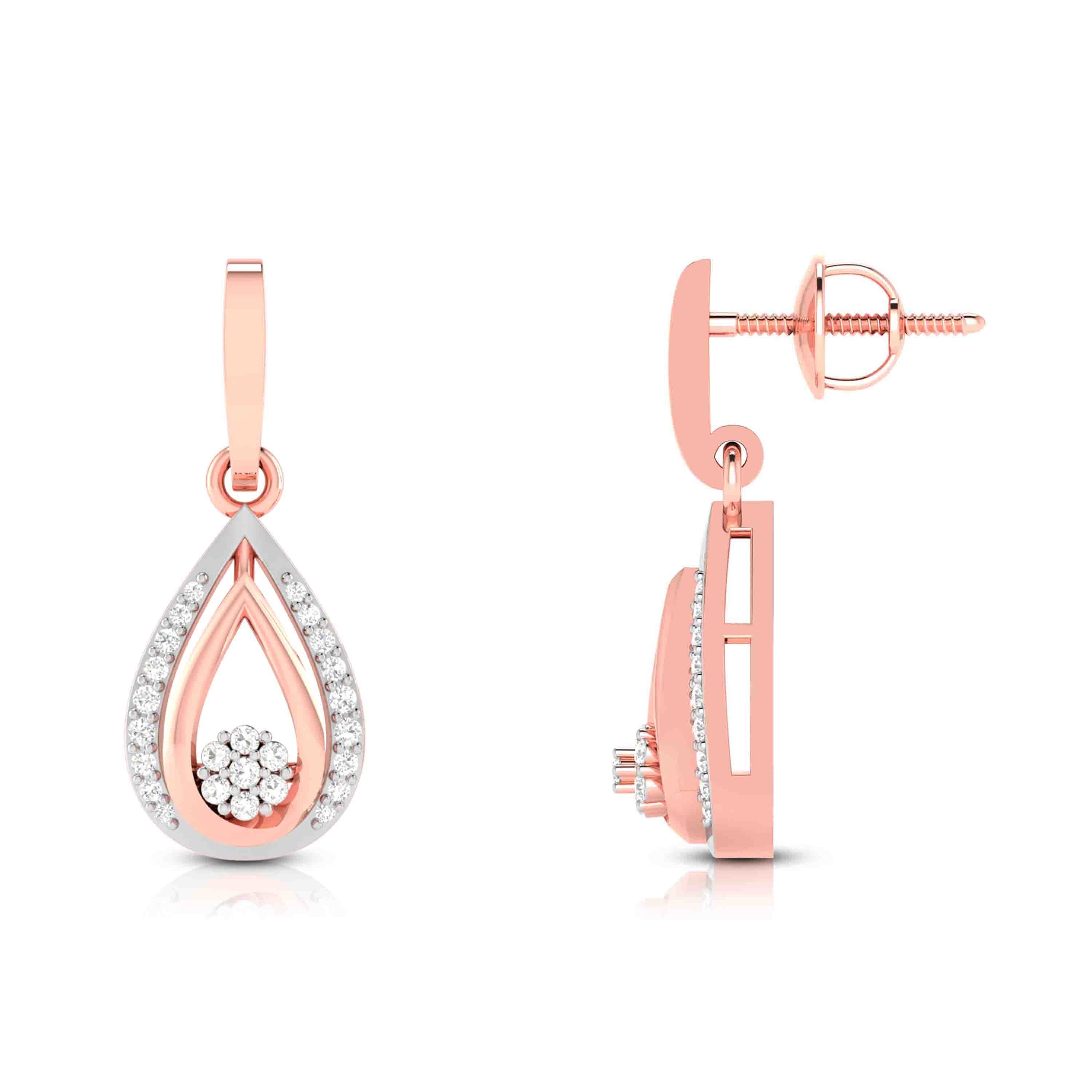 Designer earrings collection Appealing Lab Grown Diamond Earrings Fiona Diamonds