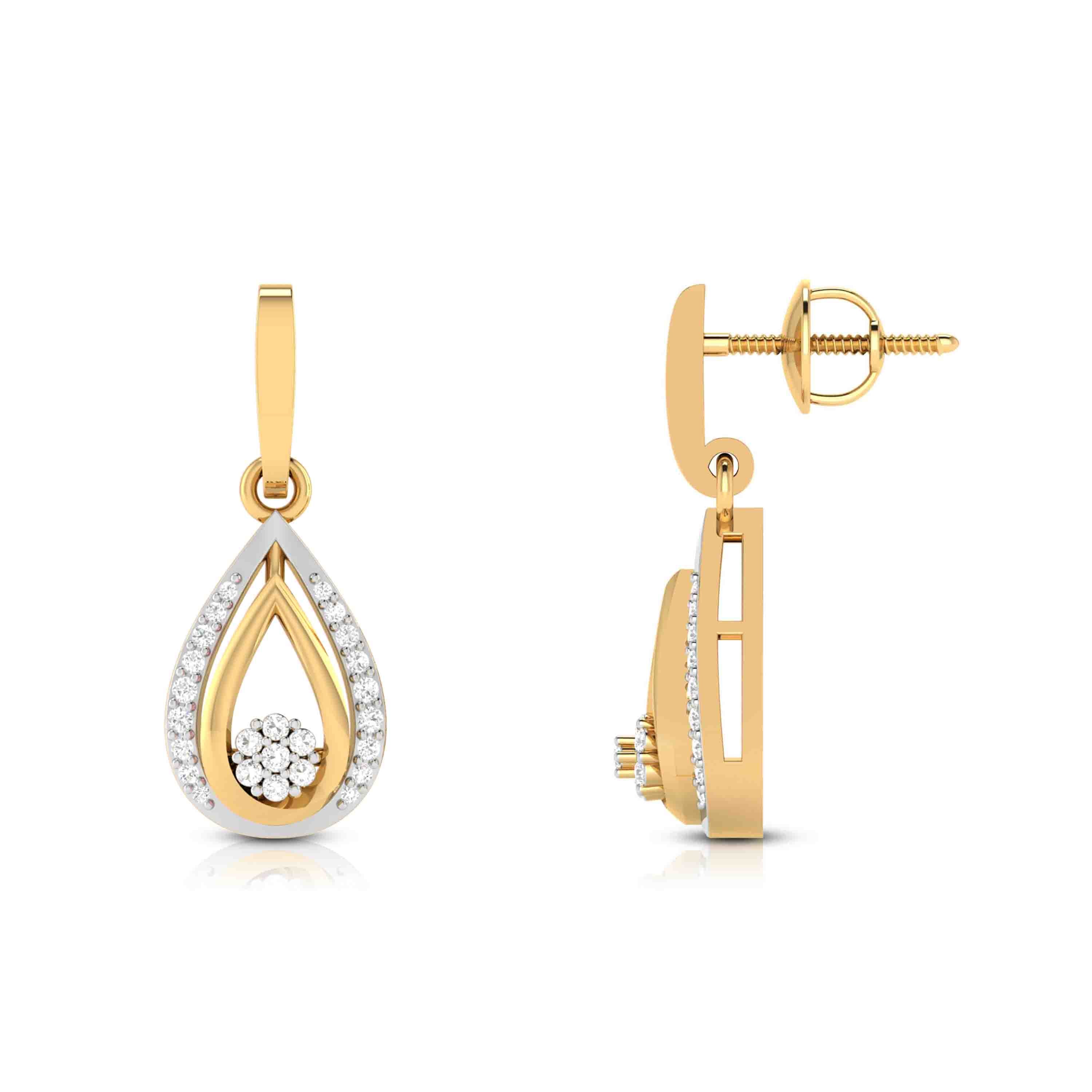 Designer earrings collection Appealing Lab Grown Diamond Earrings Fiona Diamonds