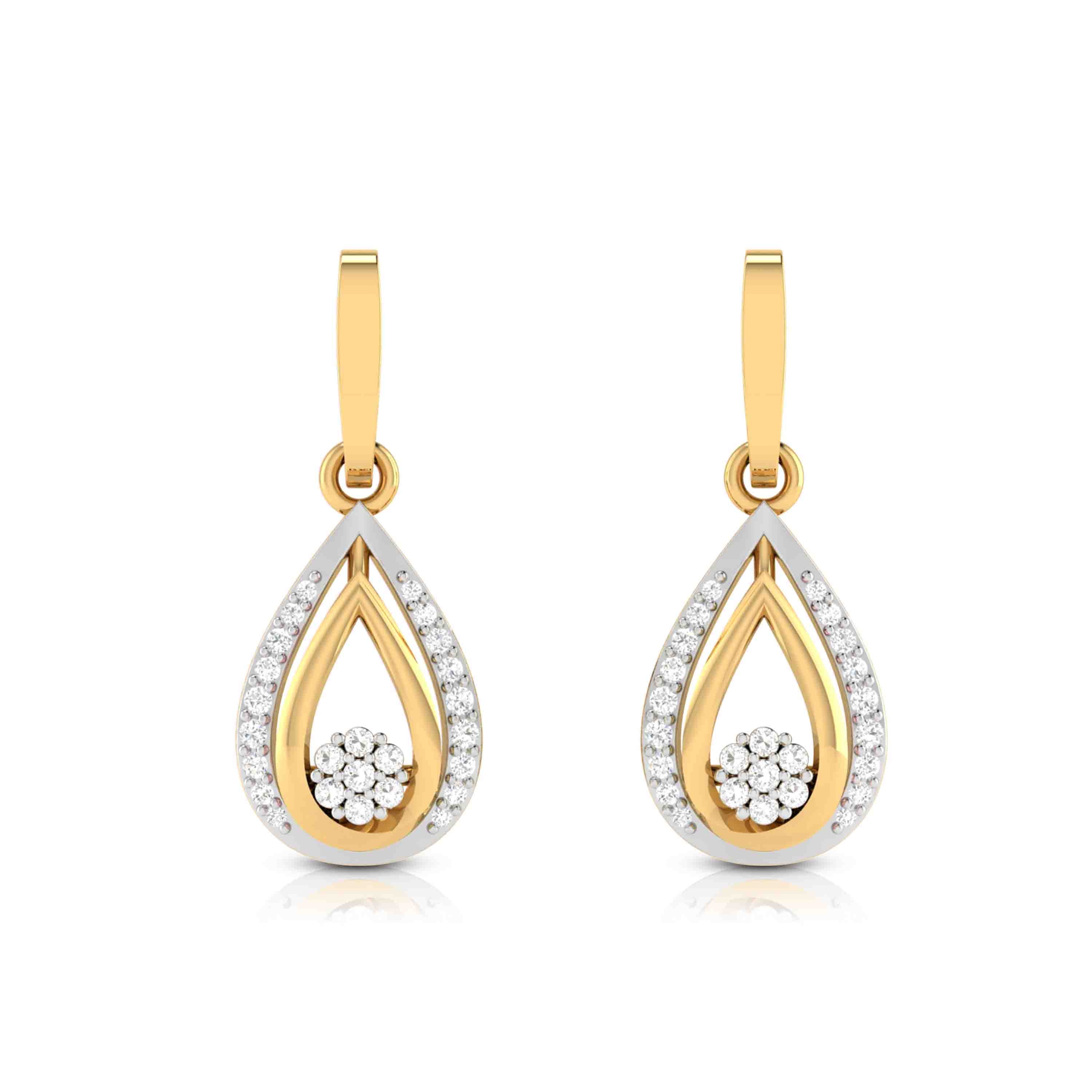 Designer earrings collection Appealing Lab Grown Diamond Earrings Fiona Diamonds
