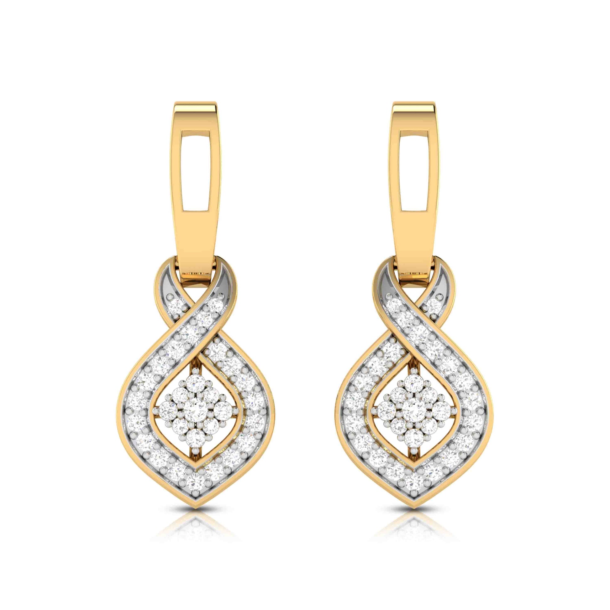 Fancy earrings design Meili Lab Grown Diamond Earrings Fiona Diamonds