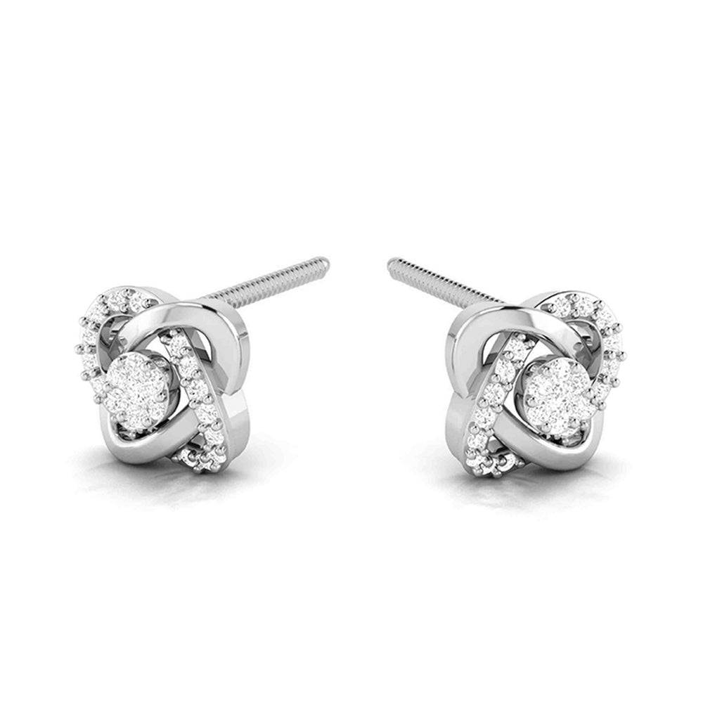 Designer earrings collection Aloqa Lab Grown Diamond Earrings Fiona Diamonds