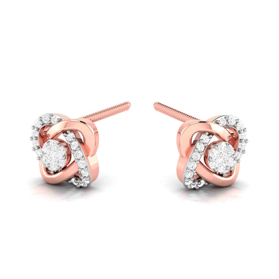 Designer earrings collection Aloqa Lab Grown Diamond Earrings Fiona Diamonds