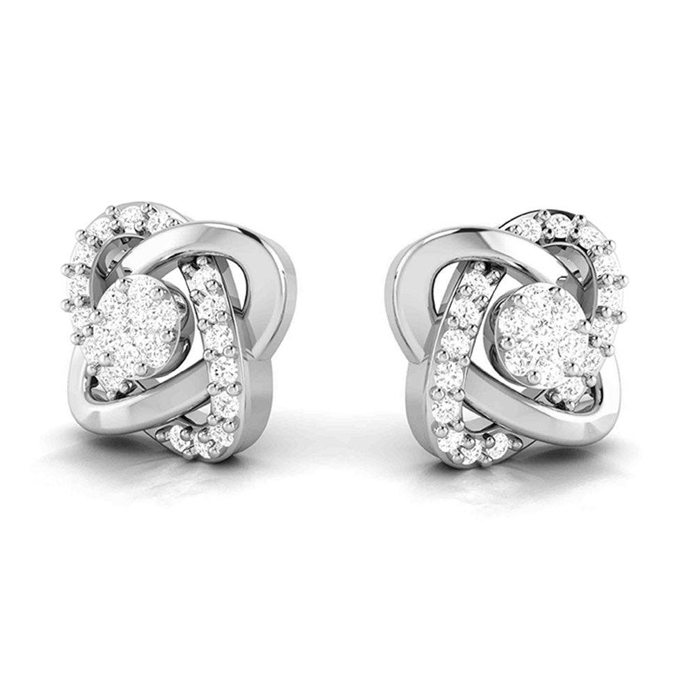 Designer earrings collection Aloqa Lab Grown Diamond Earrings Fiona Diamonds