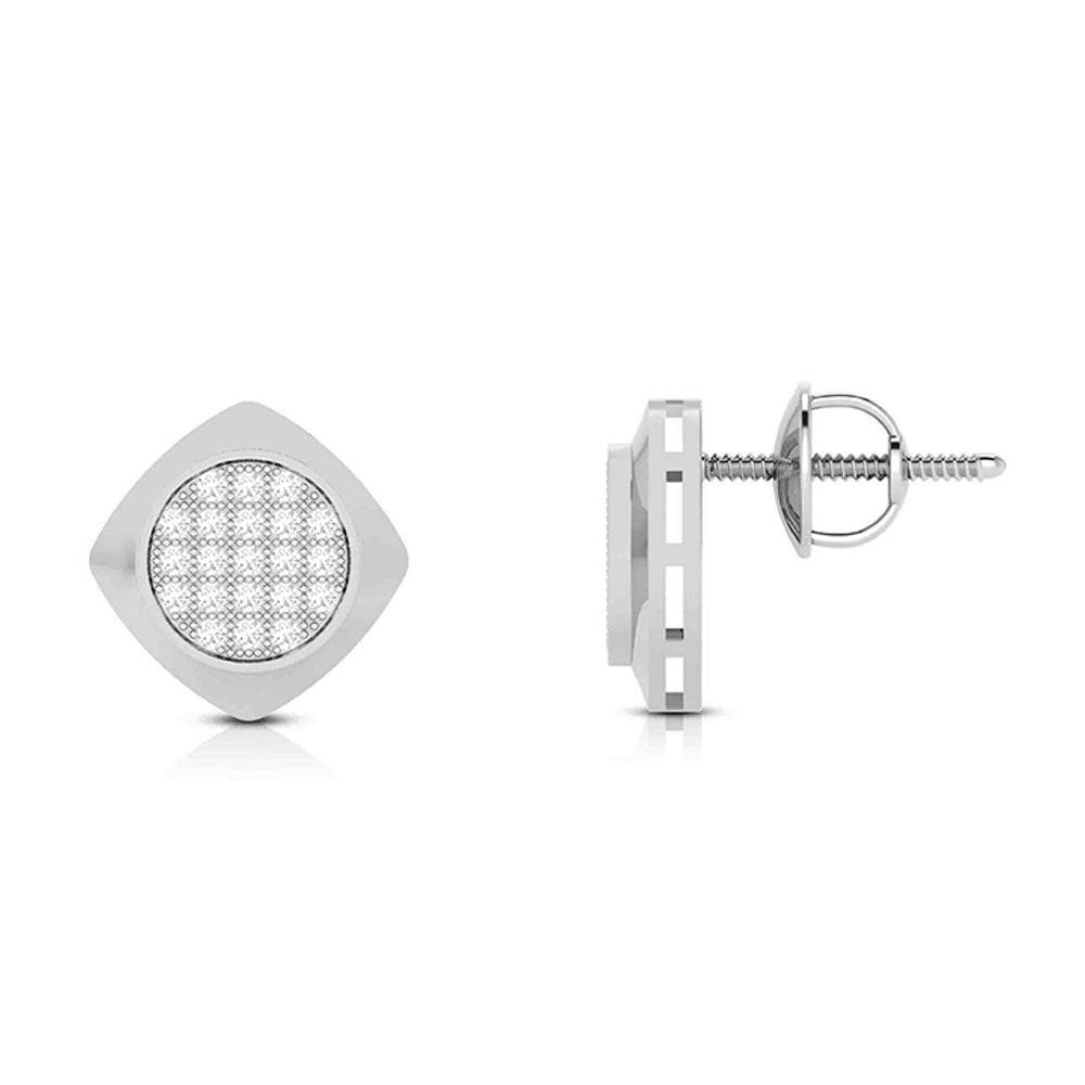 Small earrings design Decorative Lab Grown Diamond Earrings Fiona Diamonds