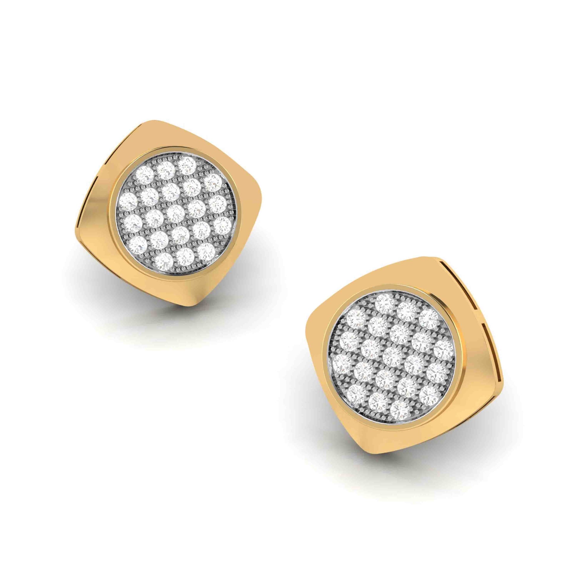 Small earrings design Decorative Lab Grown Diamond Earrings Fiona Diamonds