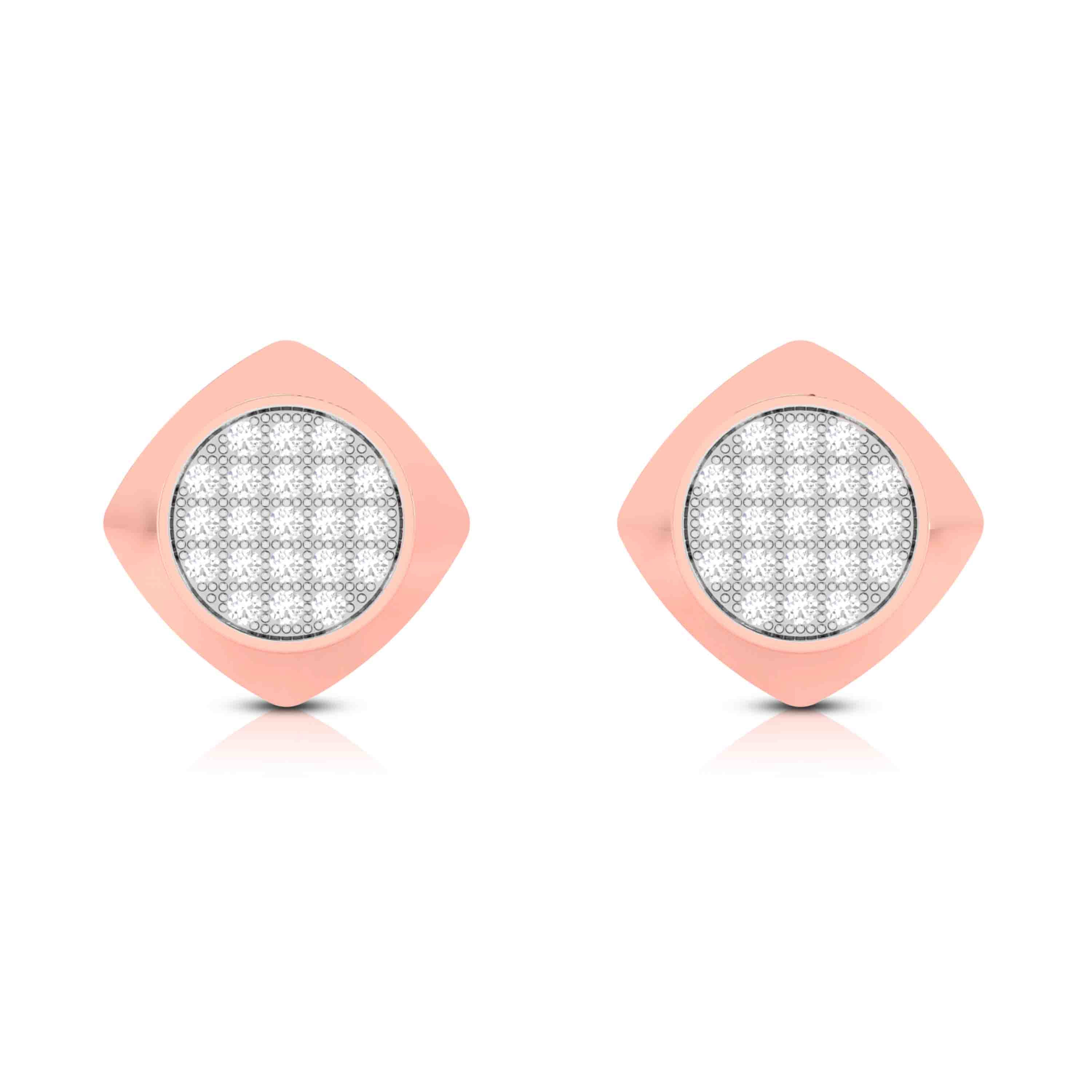 Small earrings design Decorative Lab Grown Diamond Earrings Fiona Diamonds