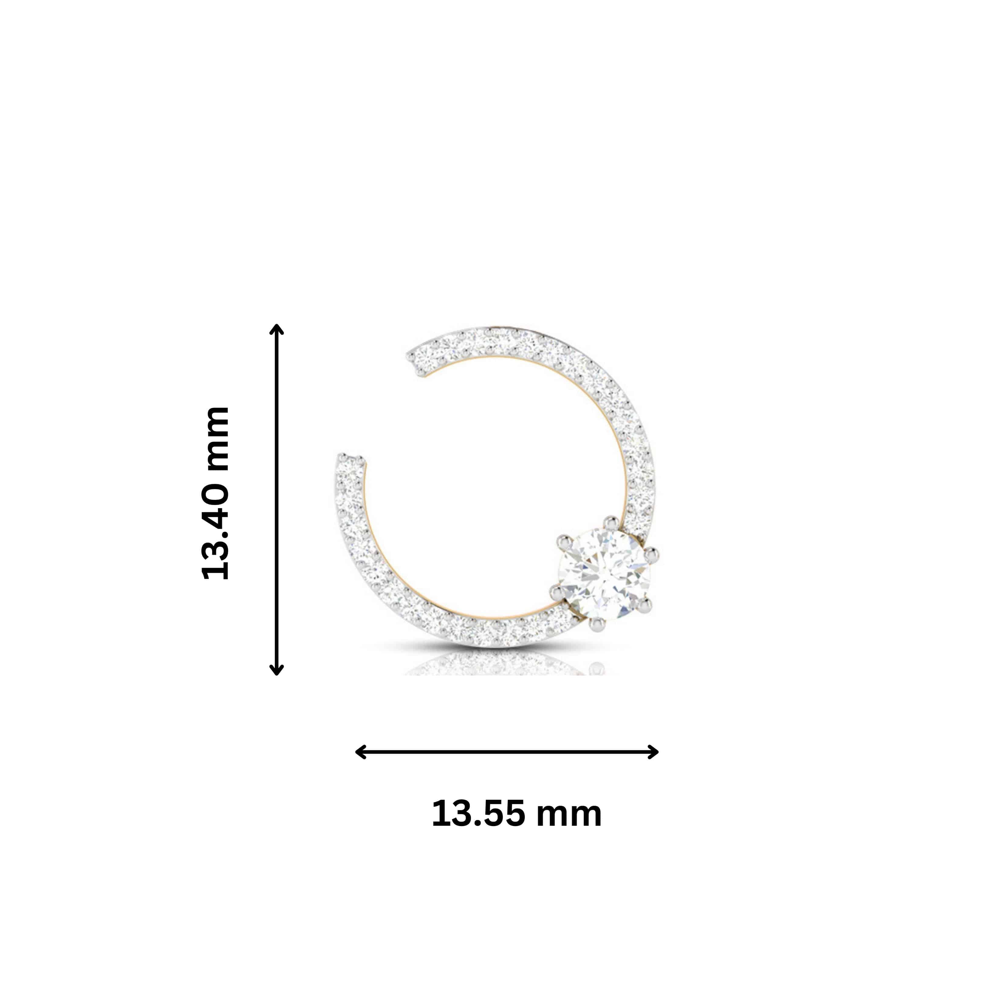 Latest earrings design Overawe Lab Grown Diamond Earrings Fiona Diamonds