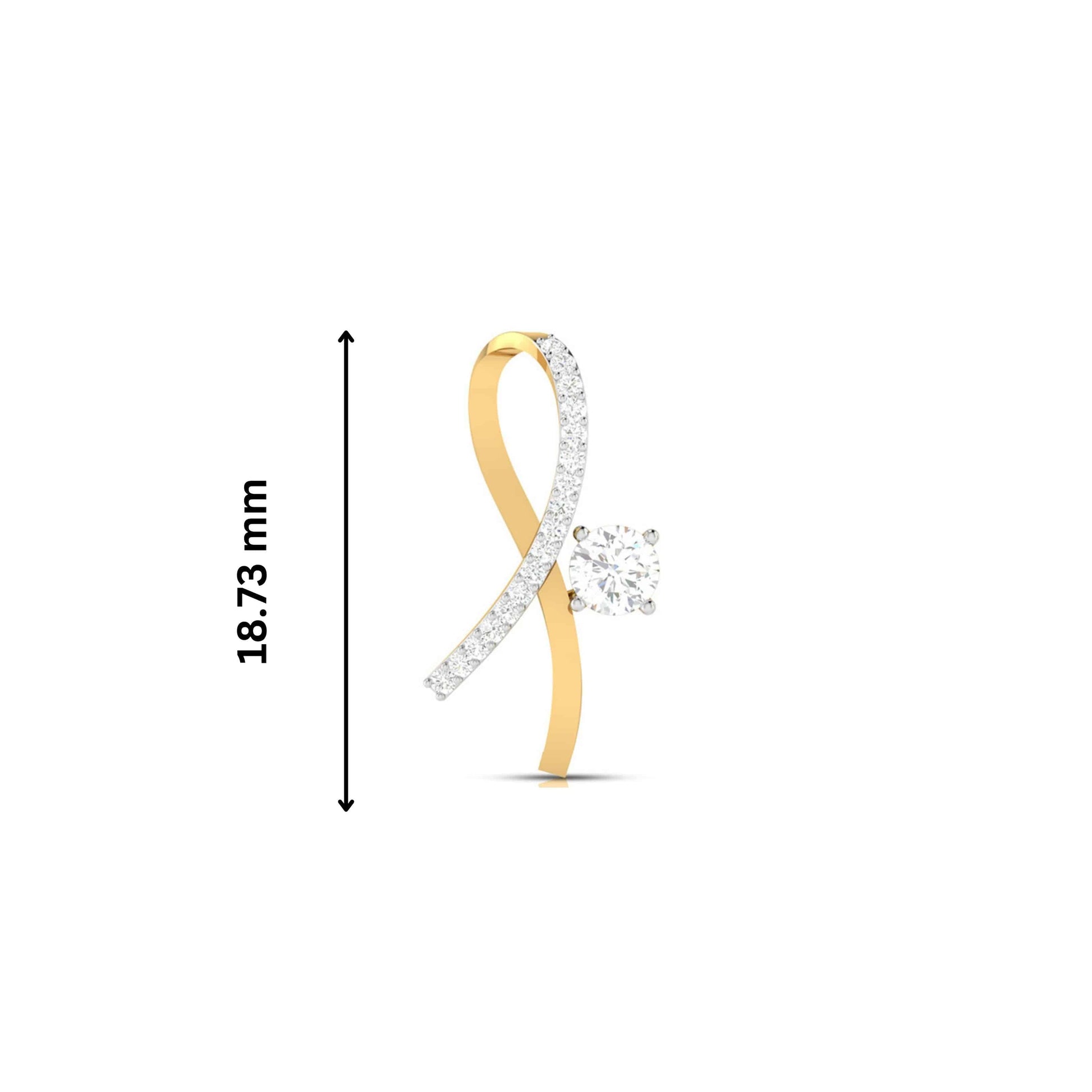 Party wear earrings design Delores Lab Grown Diamond Earrings Fiona Diamonds