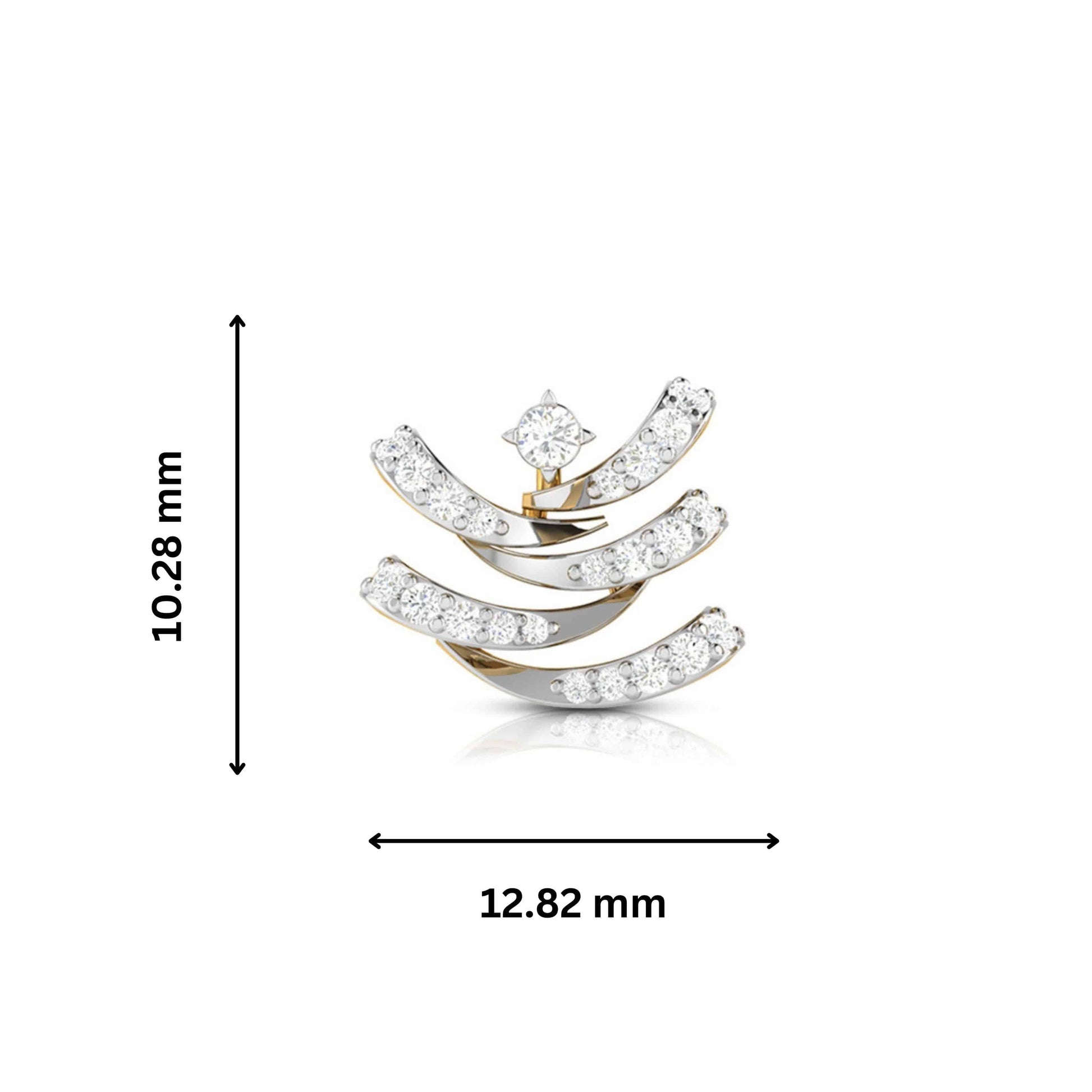 Latest earrings design Madrigal Lab Grown Diamond Earrings Fiona Diamonds