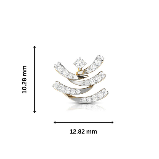Latest earrings design Madrigal Lab Grown Diamond Earrings Fiona Diamonds