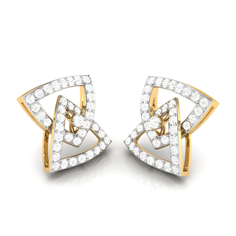Latest earrings design Unity Lab Grown Diamond Earrings Fiona Diamonds
