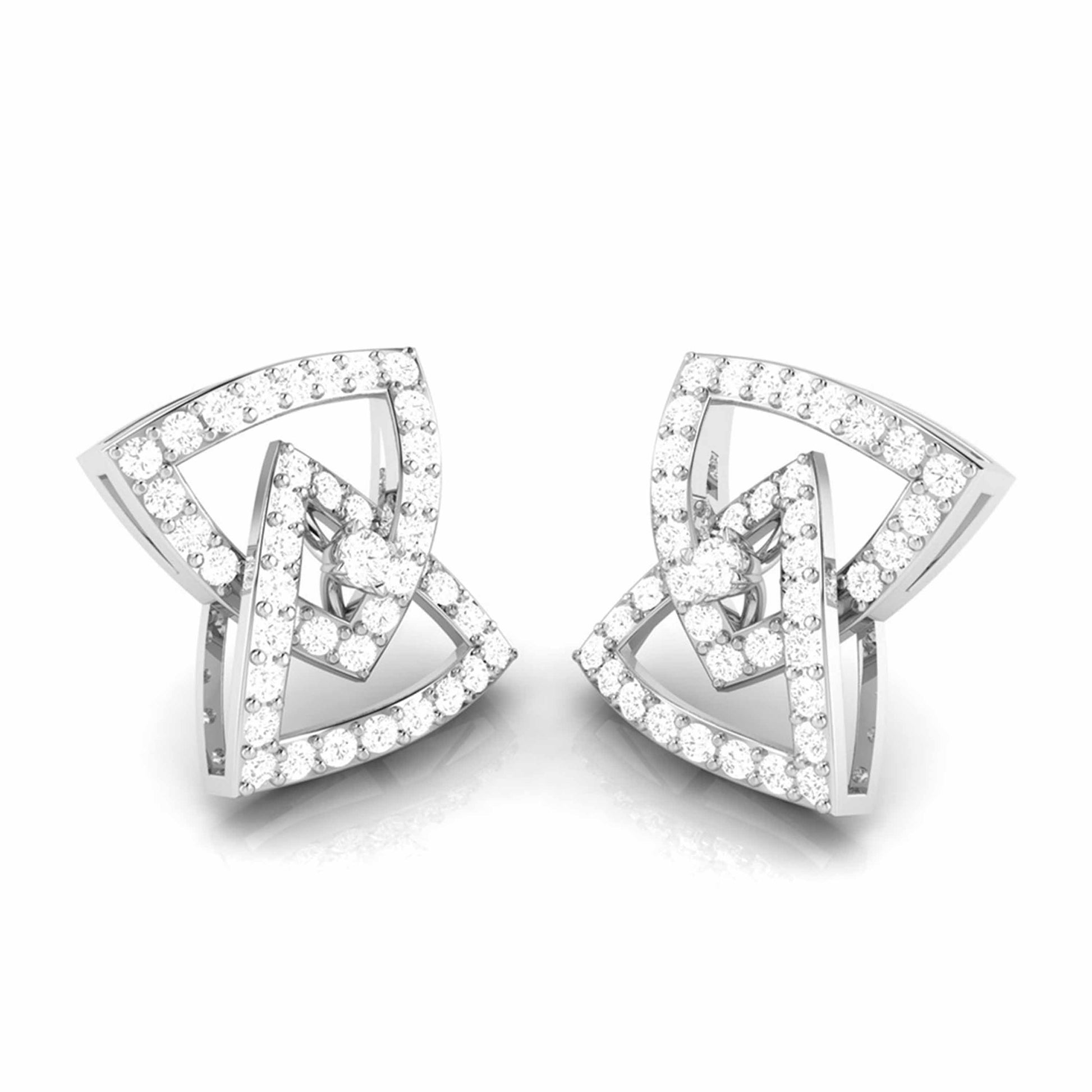 Latest earrings design Unity Lab Grown Diamond Earrings Fiona Diamonds