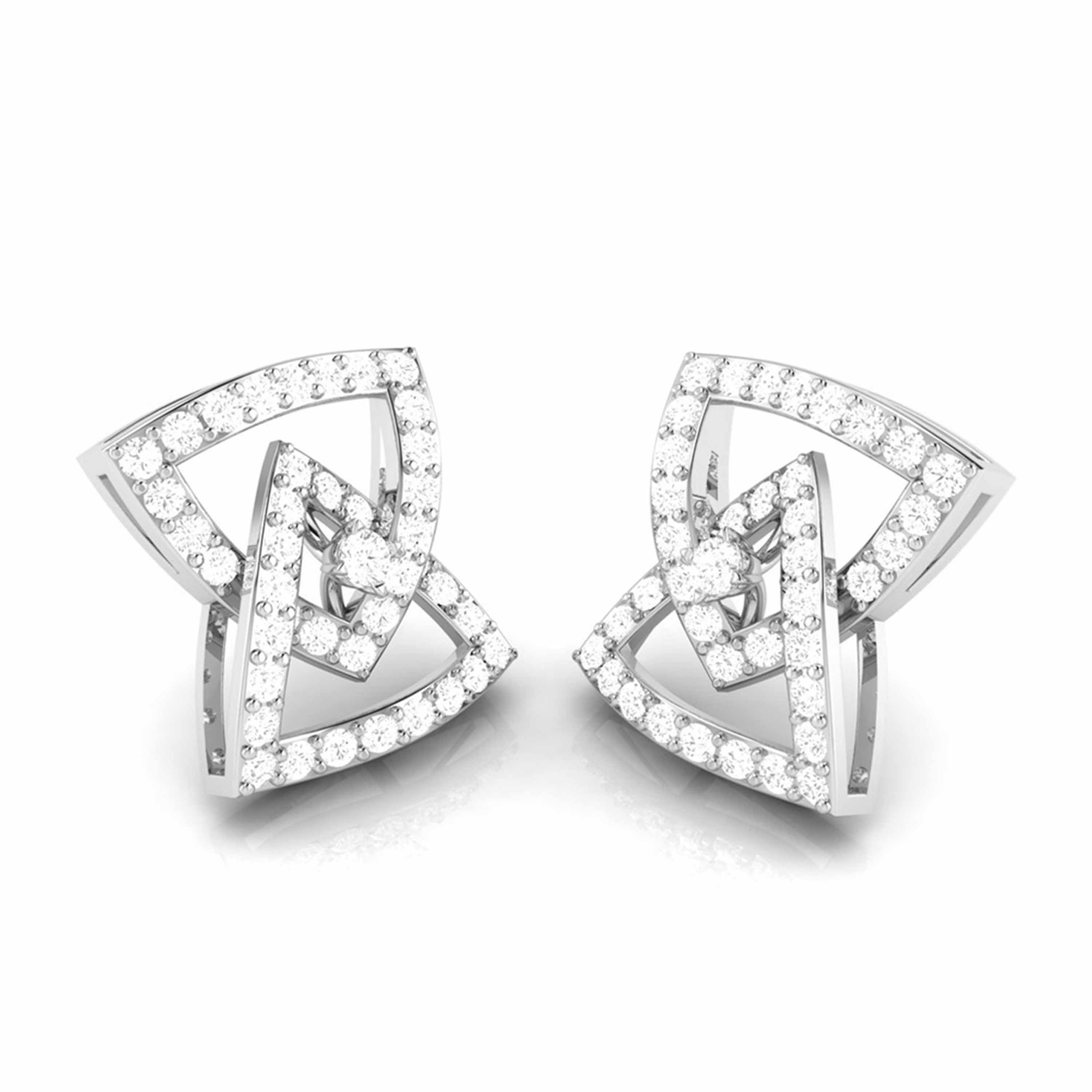 Latest earrings design Unity Lab Grown Diamond Earrings Fiona Diamonds