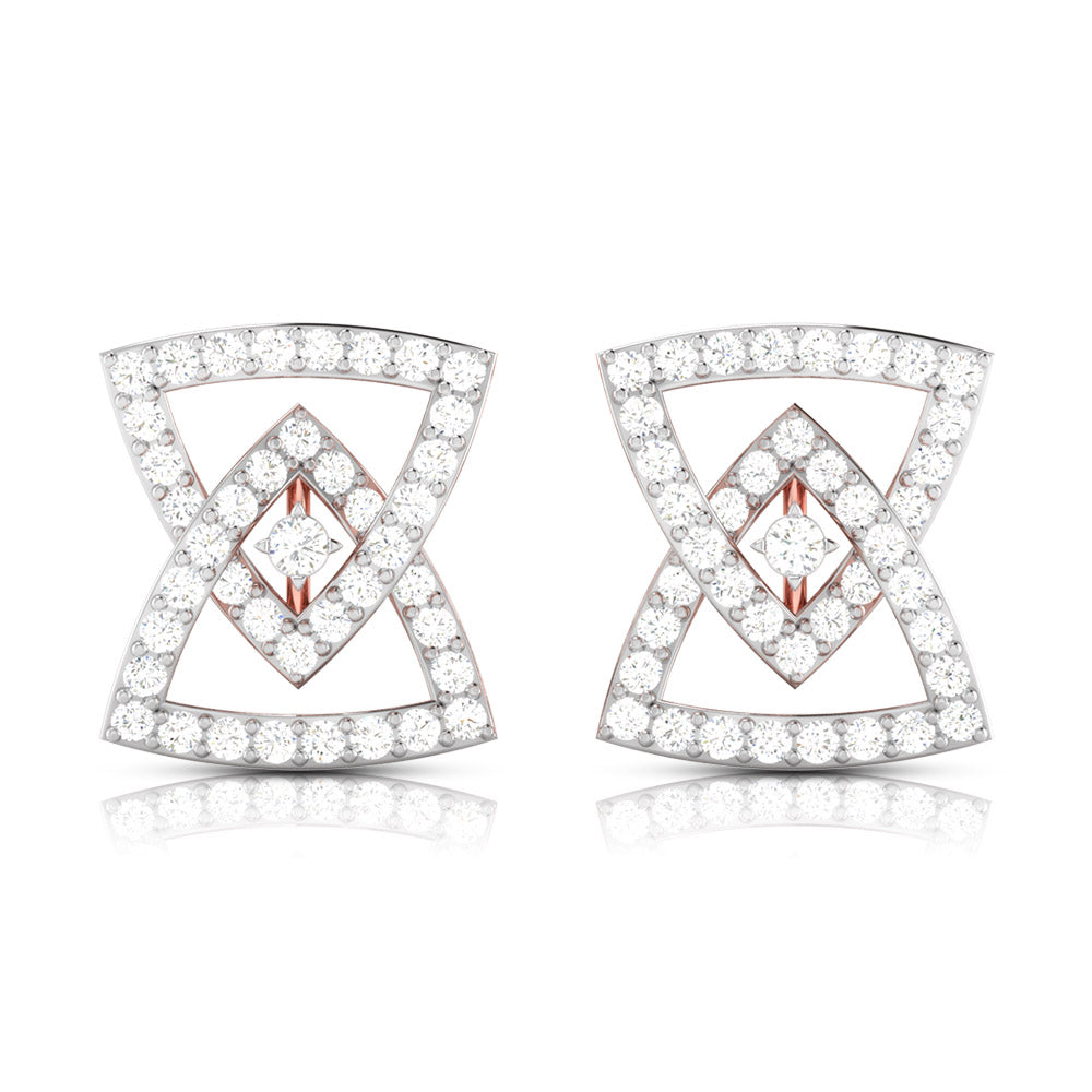 Latest earrings design Unity Lab Grown Diamond Earrings Fiona Diamonds