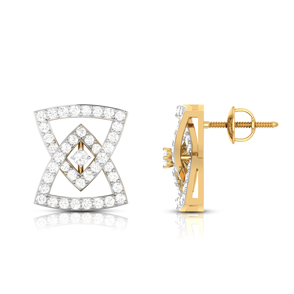 Latest earrings design Unity Lab Grown Diamond Earrings Fiona Diamonds