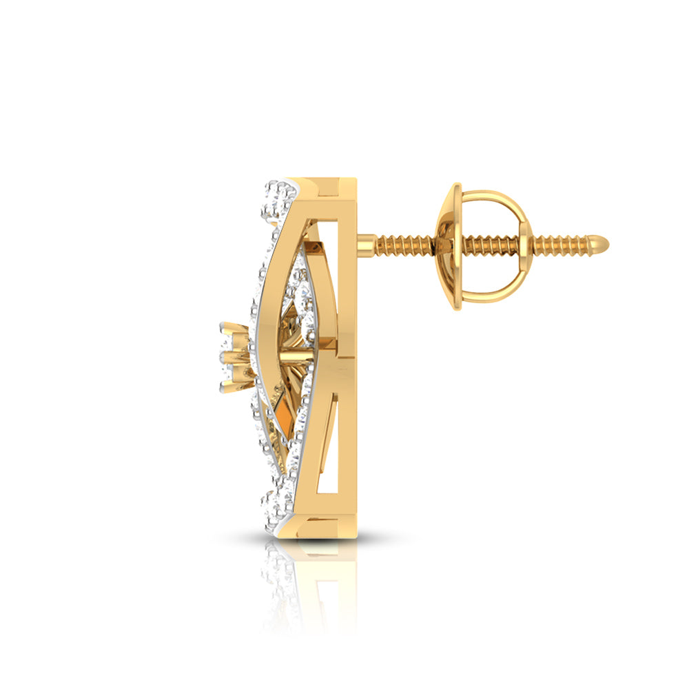 Latest earrings design Unity Lab Grown Diamond Earrings Fiona Diamonds