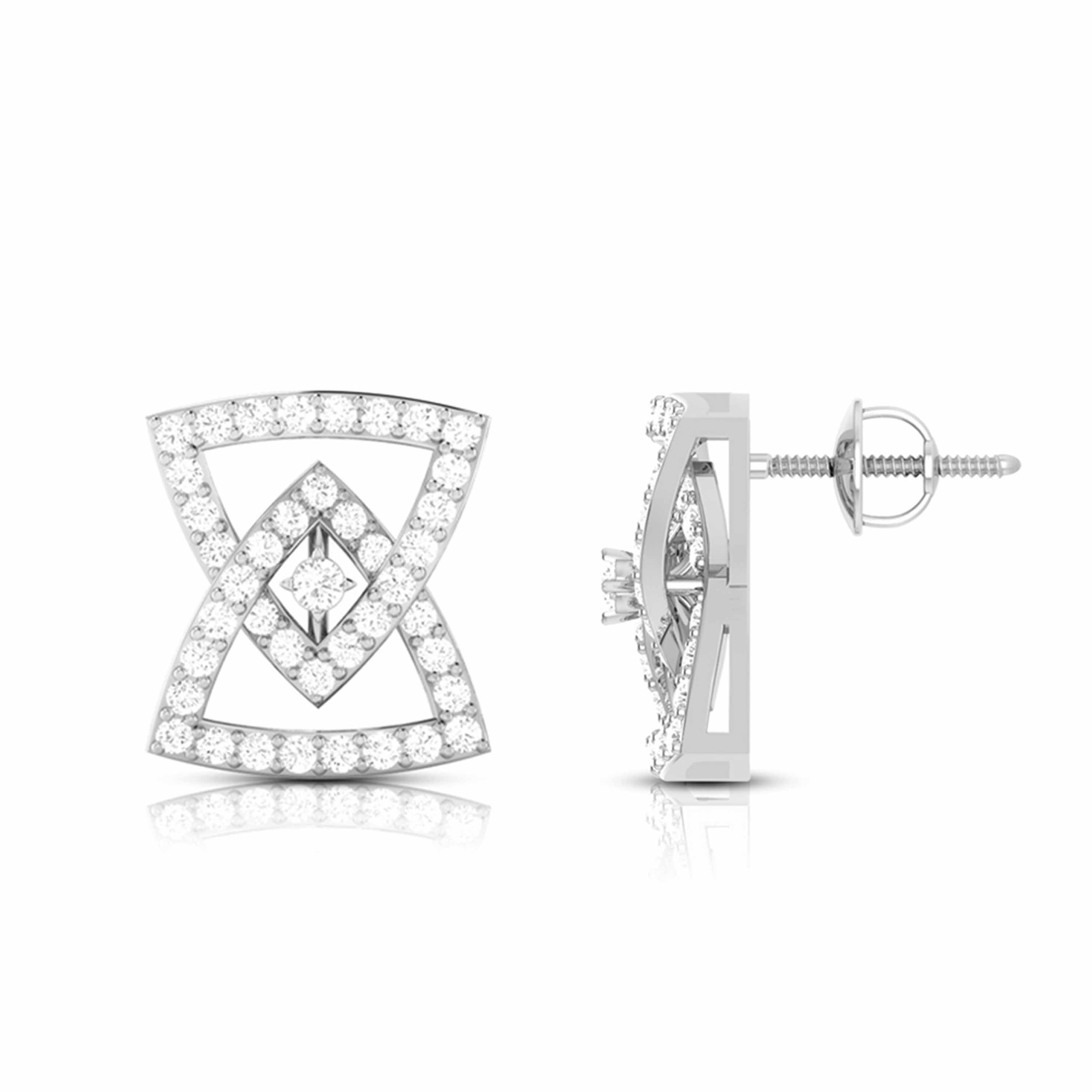 Latest earrings design Unity Lab Grown Diamond Earrings Fiona Diamonds