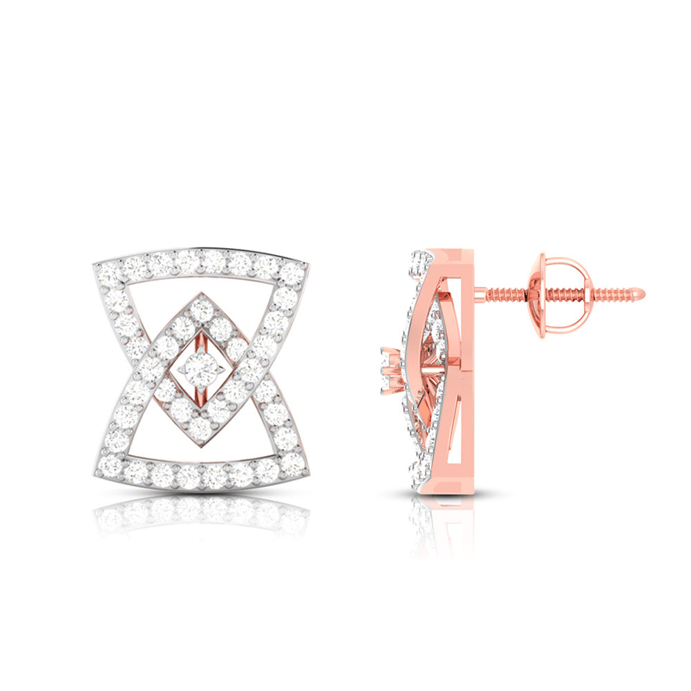 Latest earrings design Unity Lab Grown Diamond Earrings Fiona Diamonds