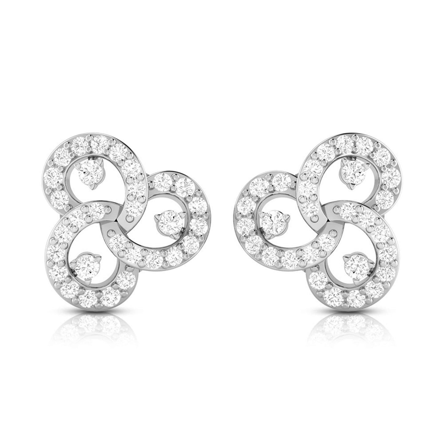 Load image into Gallery viewer, Designer earrings collection Tripple Lab Grown Diamond Earrings Fiona Diamonds
