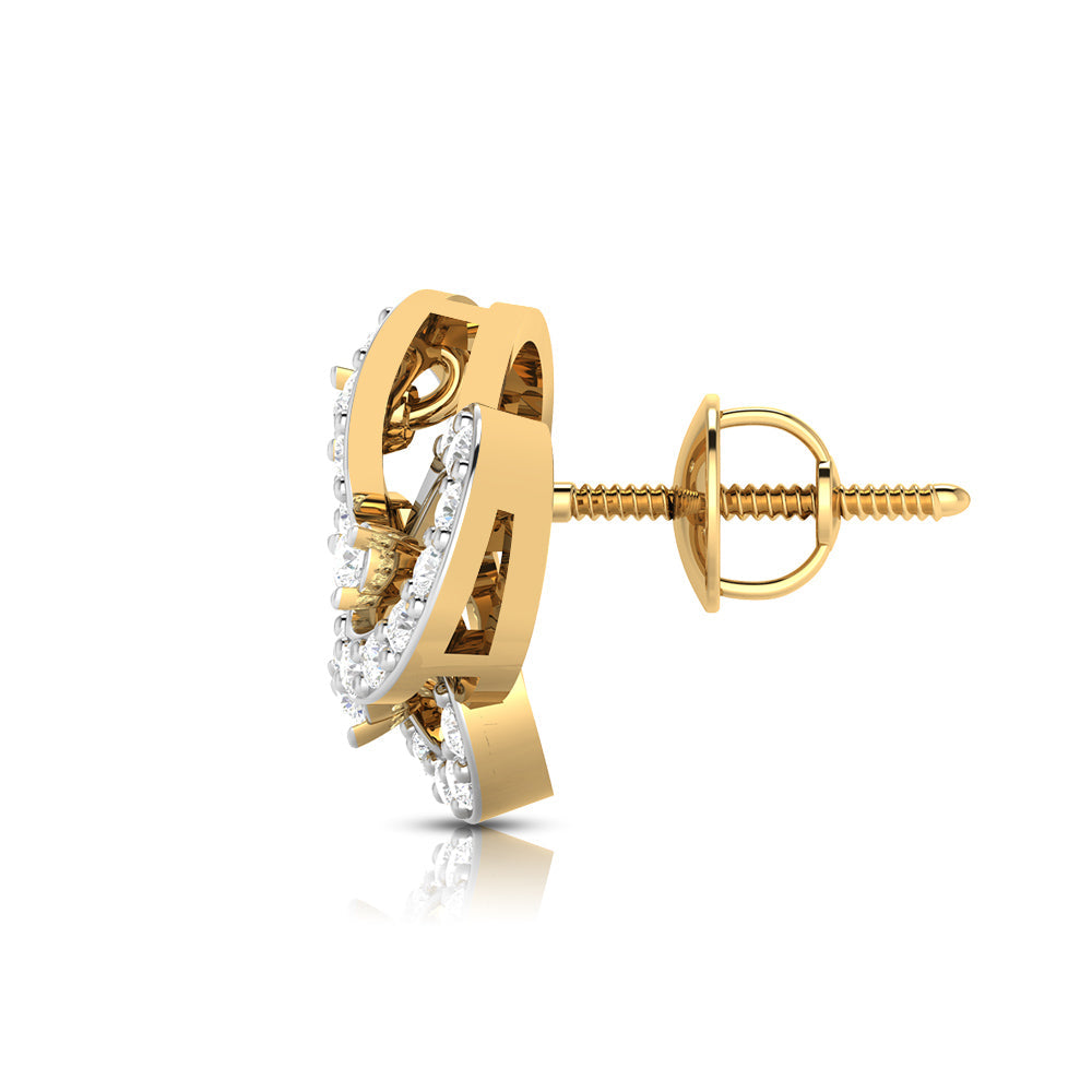 Load image into Gallery viewer, Designer earrings collection Tripple Lab Grown Diamond Earrings Fiona Diamonds
