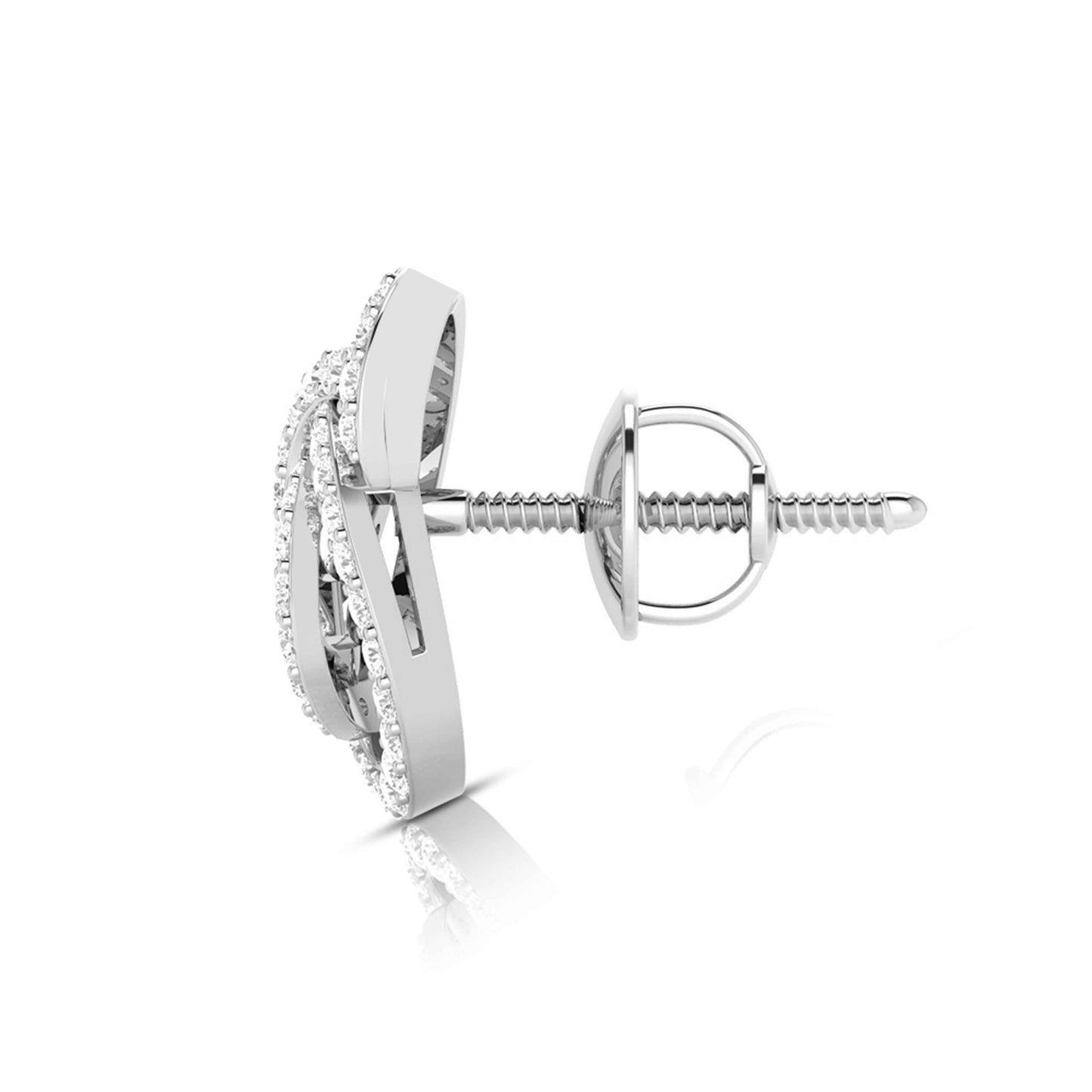Fancy earrings design Leptir Lab Grown Diamond Earrings Fiona Diamonds
