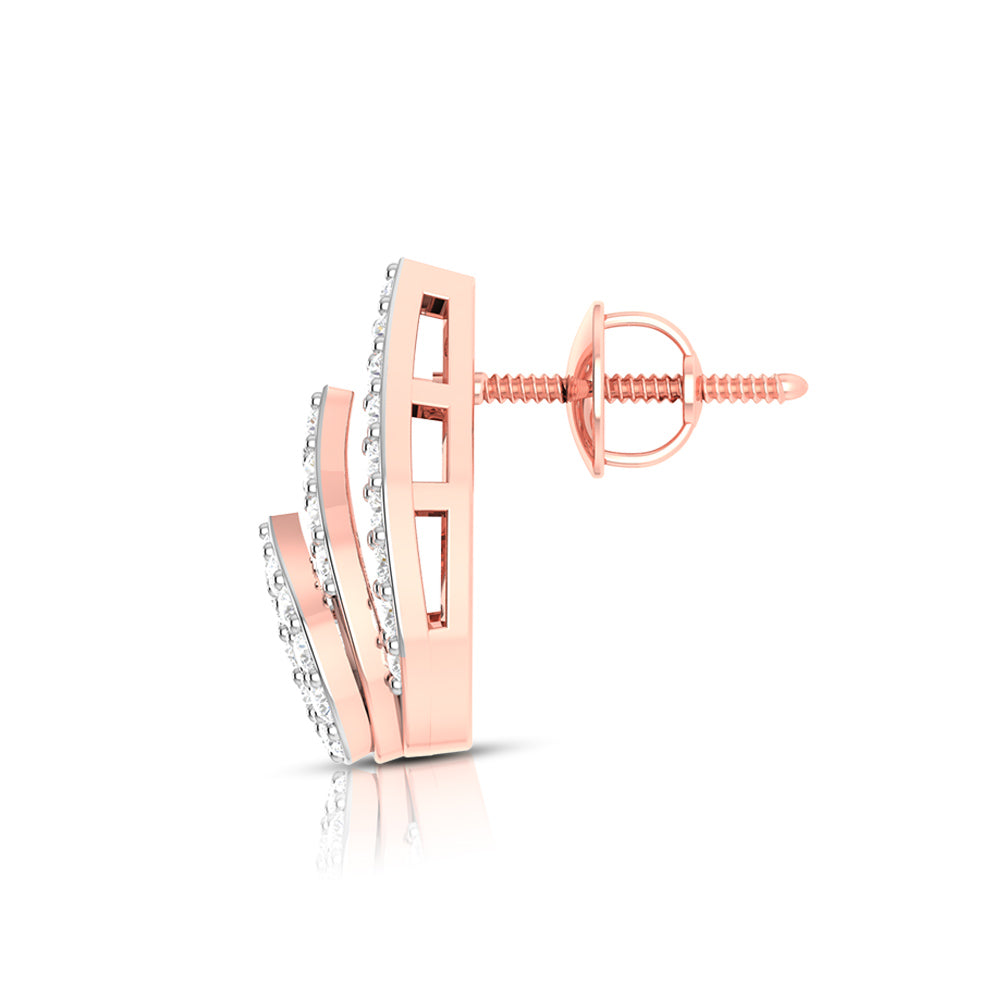 Latest earrings design Ternate Lab Grown Diamond Earrings Fiona Diamonds