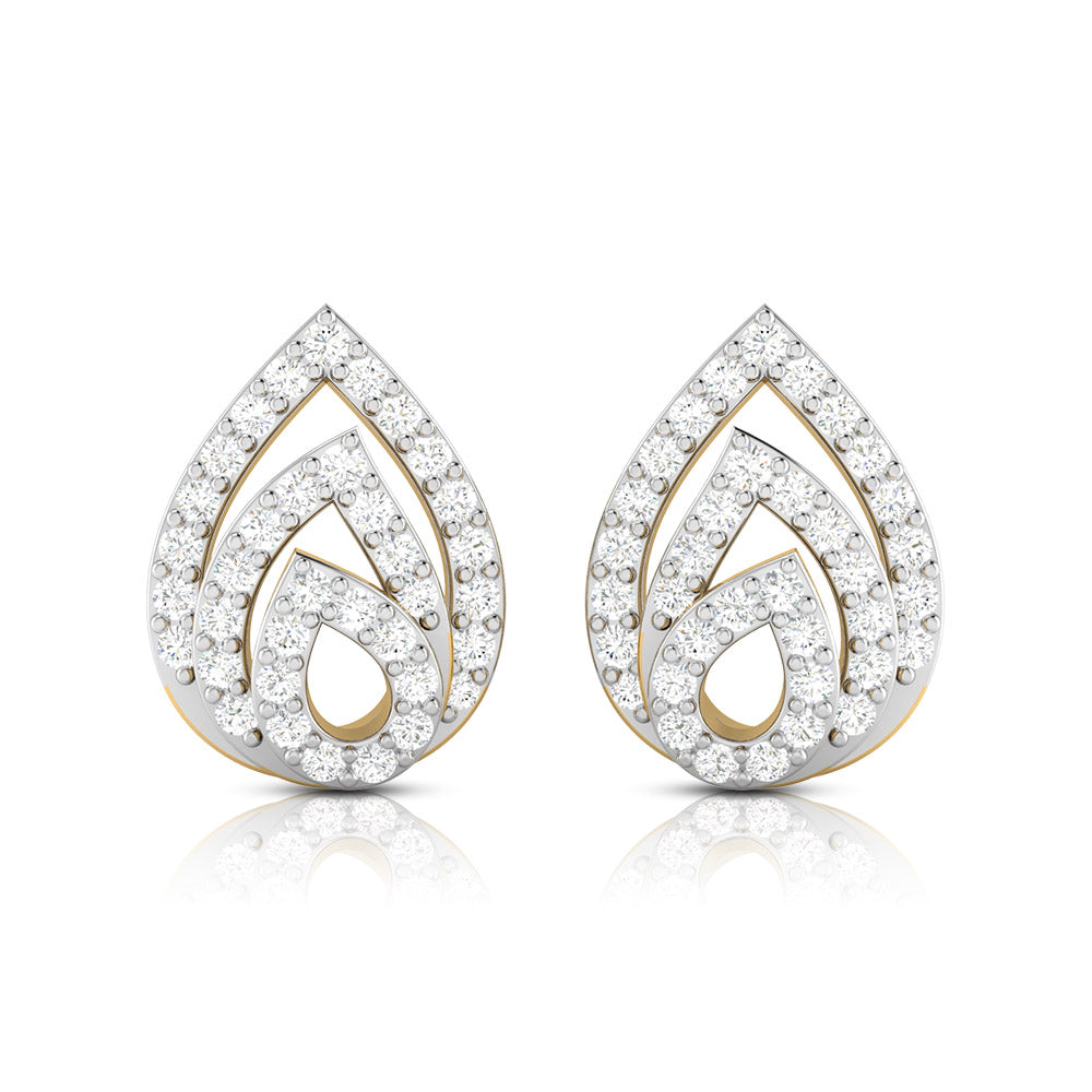 Latest earrings design Ternate Lab Grown Diamond Earrings Fiona Diamonds