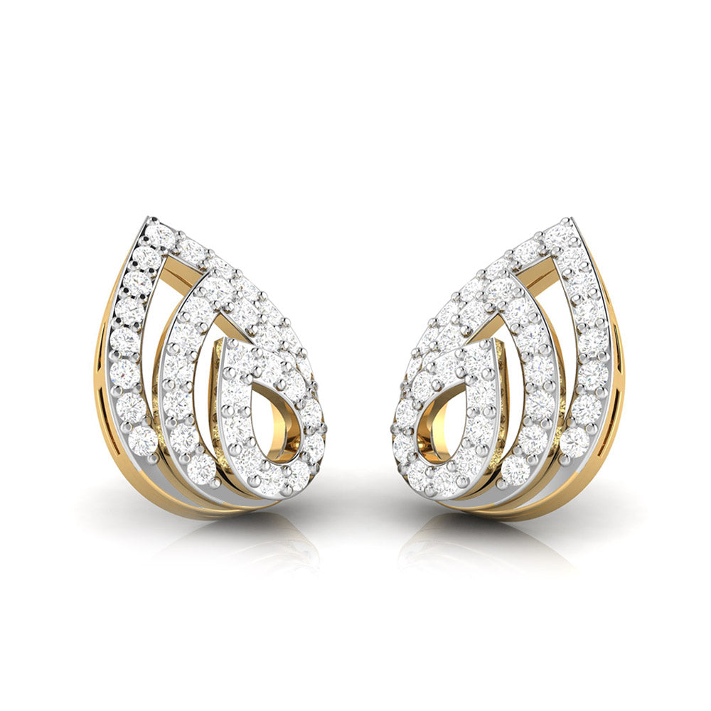 Latest earrings design Ternate Lab Grown Diamond Earrings Fiona Diamonds