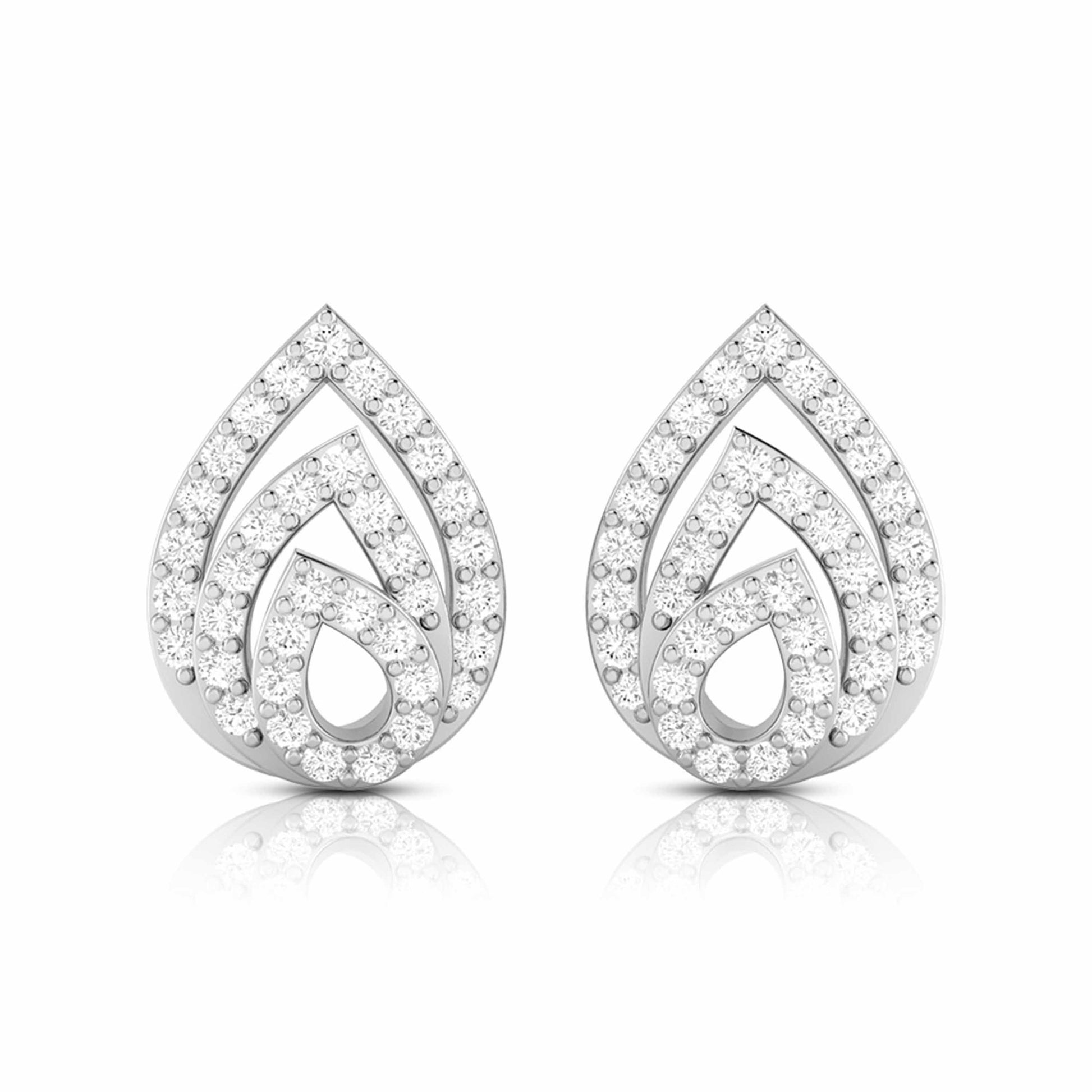 Latest earrings design Ternate Lab Grown Diamond Earrings Fiona Diamonds
