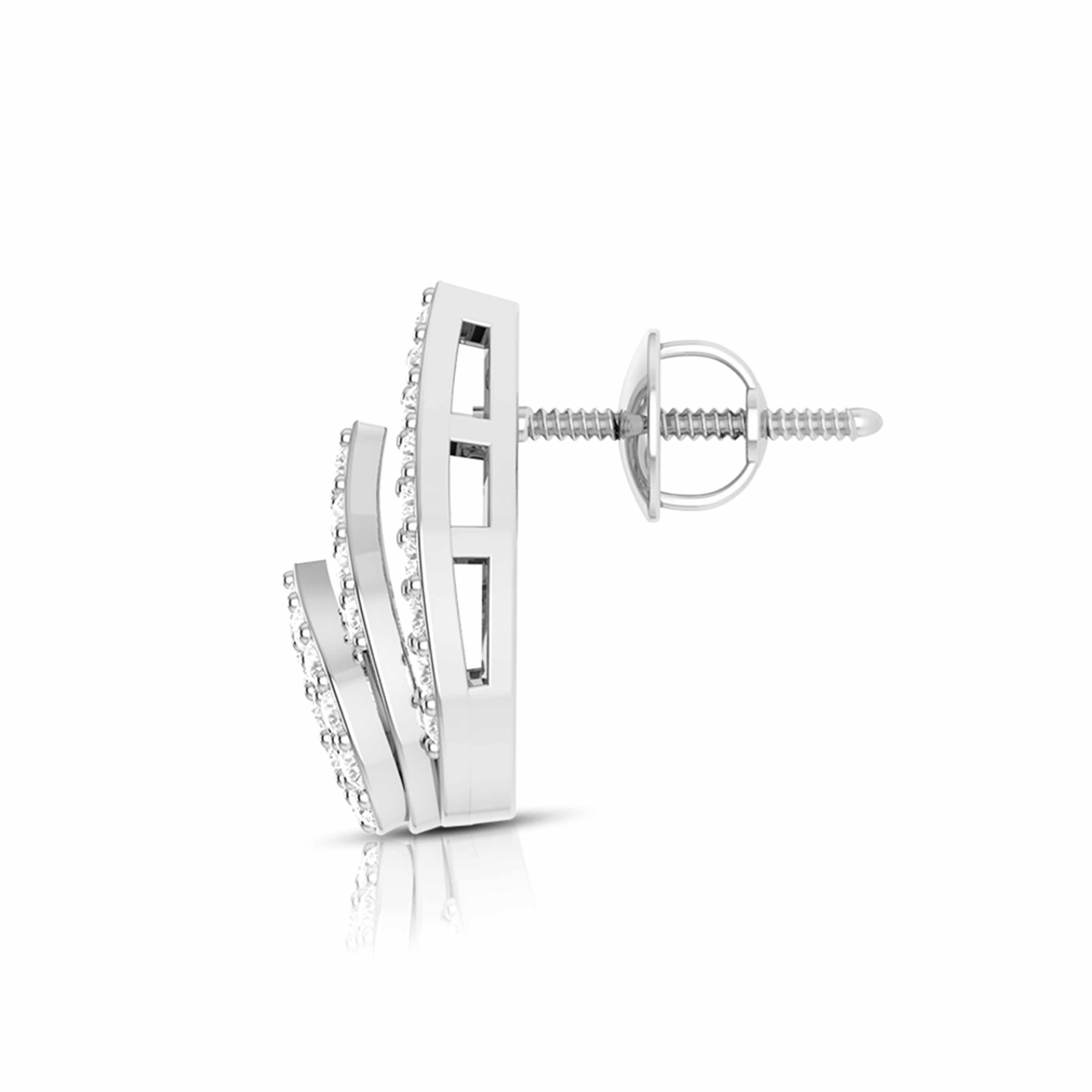 Latest earrings design Ternate Lab Grown Diamond Earrings Fiona Diamonds