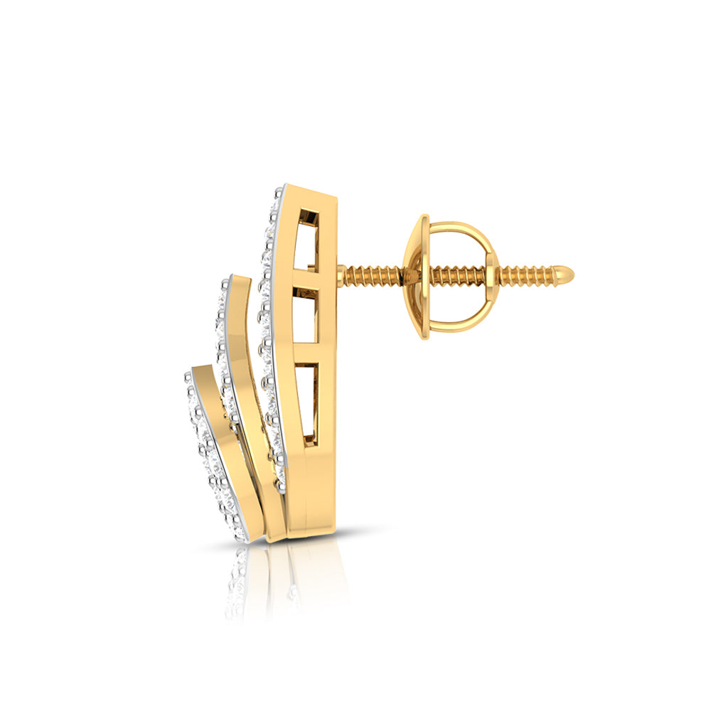 Latest earrings design Ternate Lab Grown Diamond Earrings Fiona Diamonds
