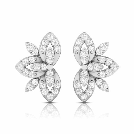 Load image into Gallery viewer, Earrings flower design Floro Lab Grown Diamond Earrings Fiona Diamonds
