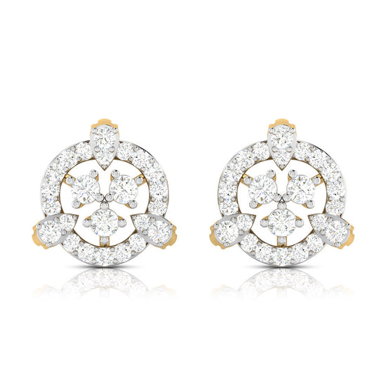 Latest earrings design Catchy Lab Grown Diamond Earrings Fiona Diamonds